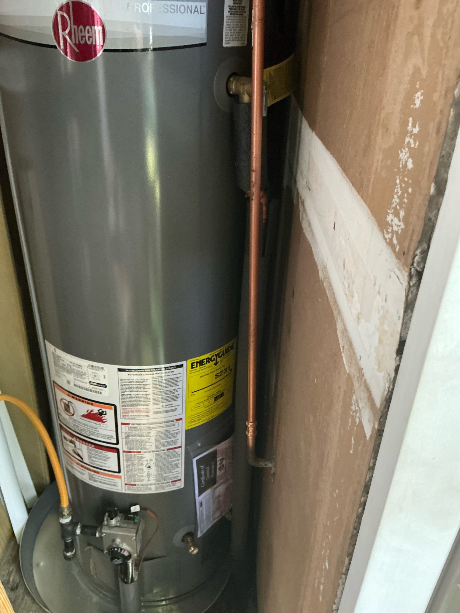 Diagnosed leak near hose spicket. Found propress fitting popped off during freeze break time. Cut out section of pipe and replaced with new copper piping. Tested for proper operation and no other leaks found 