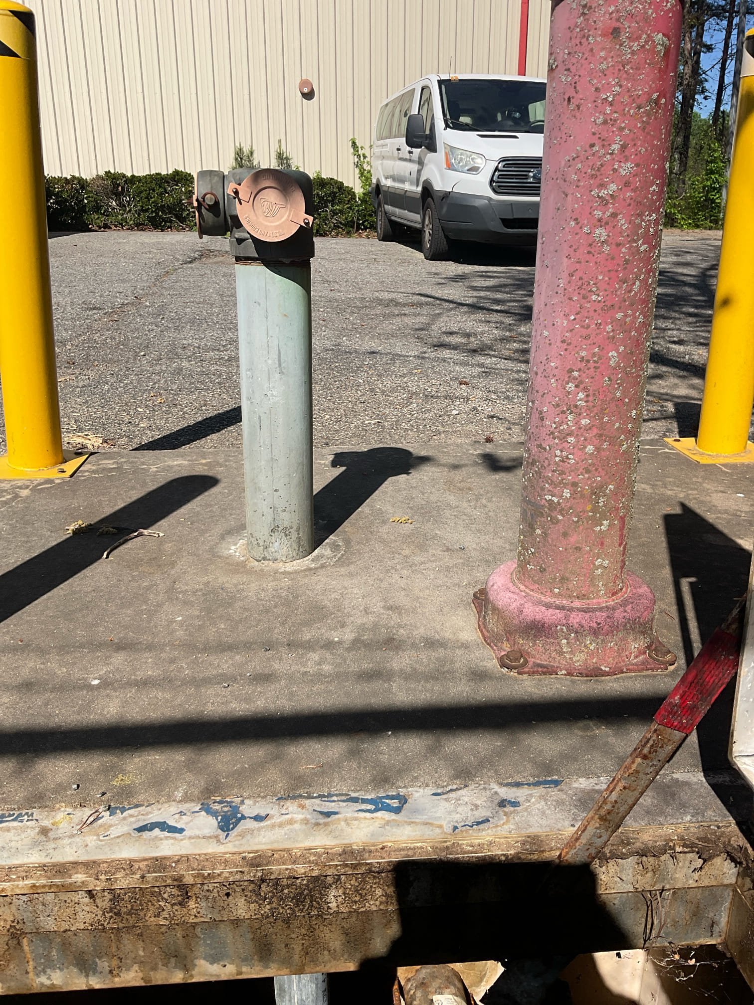 Quoted a 6” fire sprinkler system DCDA backflow preventer replacement today , while I was down in the valut for checking and measurements, one of 6” gate valve staring leaking , notified mr. Parker for that as well . 