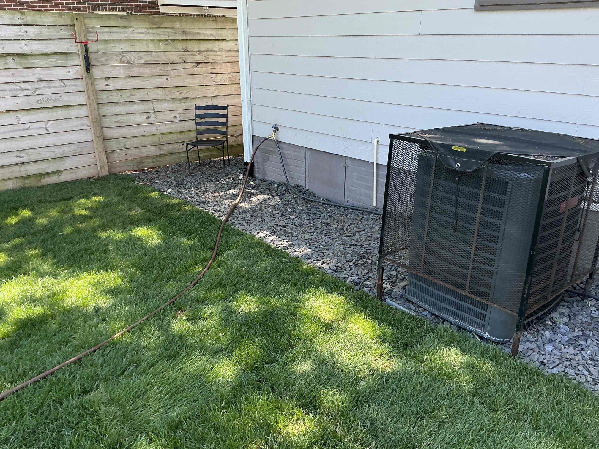 2 hose bibs needing to be added upon arrival. Customer stated he is going to build two raised garden beds in the backyard and wants an estimate to run two water lines to them. Informed customer we could run both water lines with hose bibs on the end and add shutoffs in the crawlspace. Customer stated he would trench the yard himself to save money. Gave customer estimate, customer is going to get the raised beds in position first and then have us back out 