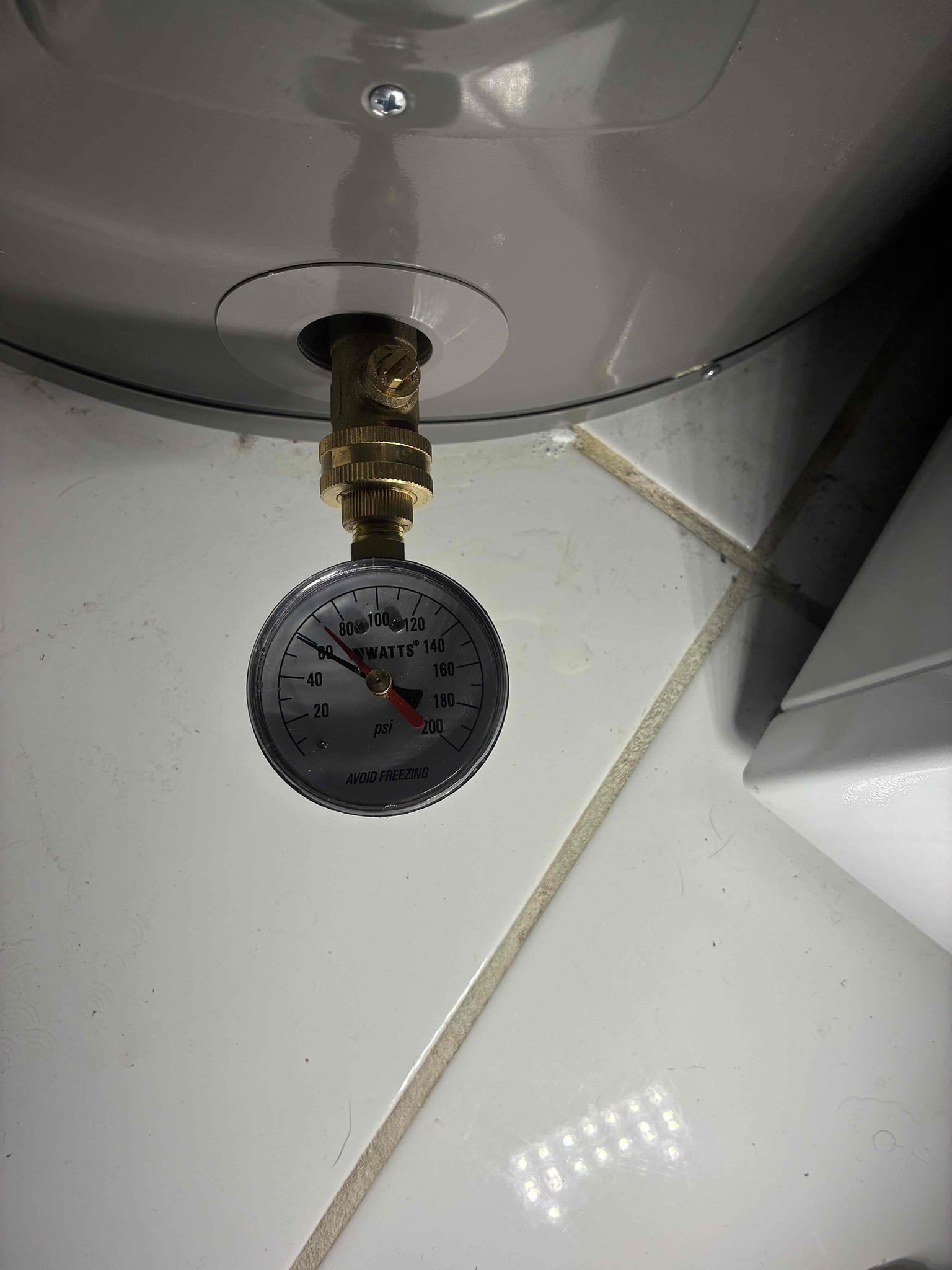 Customer wanted to address a few issues in home. Gave options for replacement/repair. Also found additional items causing issues while evaluating home. Minor rebuild on toilet next to kitchen. Replace kitchen faucet with customer provided faucet. Rebuilt woodford wall hydrant on second floor. Also found pressure to be high and TET to be bad in garage addition to house. Replaced PRV and thermal expansion tank to fix issue. Also addressed concern for leak coming through main PRV. Did a minor leak investigation of toilets but was unable to find source. Customer will address issue at later date. After work was complete, checked for leaks and proper function. 