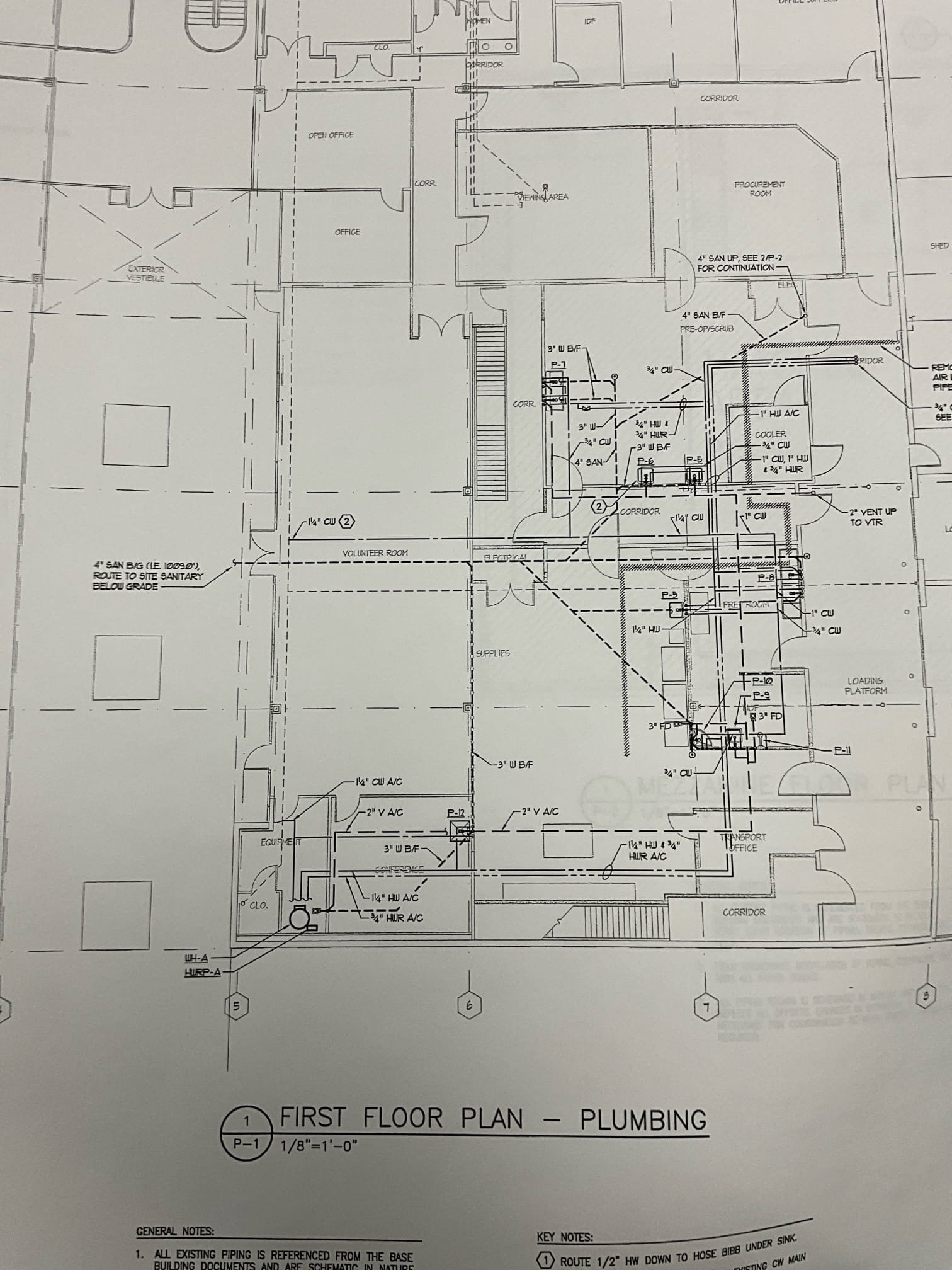 Call for inspection and estimate confirmation for previously discussed project, and minor gas leak outside.

Arrived and met with Nate on site. He states that they have had a gas company verify a small leak on the main line outside via bubble test to verify. He also has blueprints available and we checked to try to find zone valves for the dirty room water lines. However, no suitable valves were available that we can find. I believe we will be required to shut off main water to this side of the building in order to accommodate repairs. 

We have tentatively scheduled for Wednesday of next week, from 8am to 10am to have the water off to this zone.

We also checked a gas leak on a two inch main line near the gas meter. I have provided an estimate to fix this and apply protective coating as required to help prevent further degradation due to weather. This estimate also included sanding and applying protective coats to the exposed gas lines near the Kohler generator..

While on site i demo