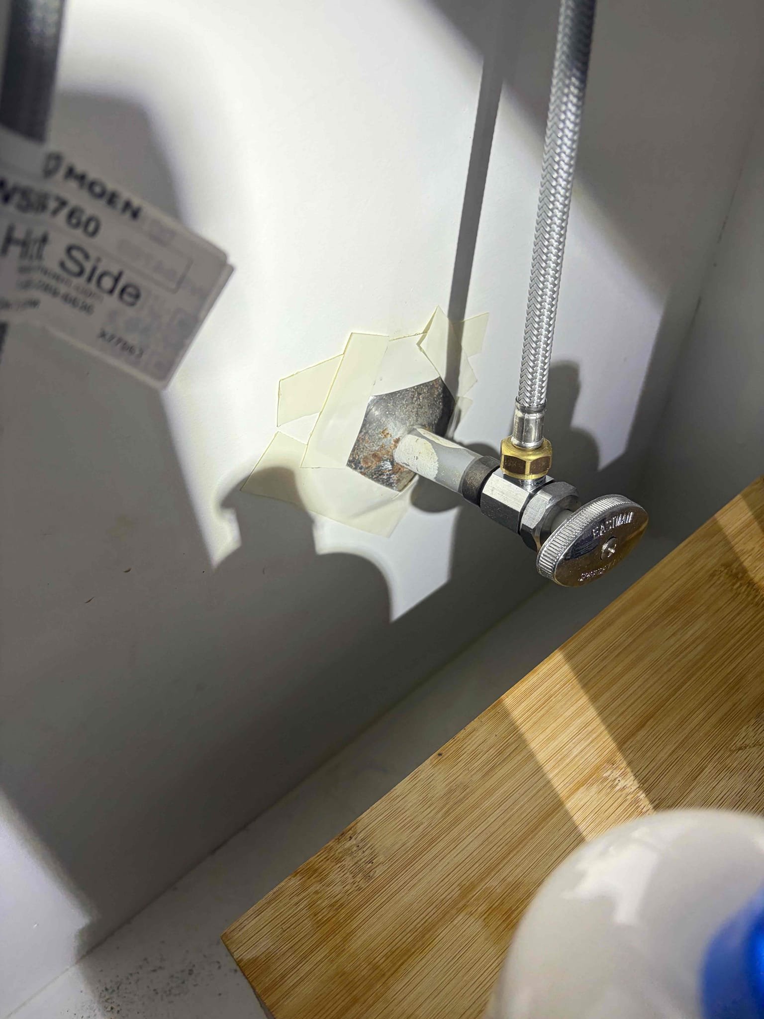 Lower bathroom toilet constantly running 
Replace the service stop valve in bathroom for toilet 
Today we did our annual plumbing inspection, everything looked good except for two different toilets, the toilet in back was constantly running indicating that there was an issue with the inside parts, so therefore I recommend to replace the supply line, fill valve and flapper went back to oem flapper Toto. And then the other toilets service stop valve wouldn’t close and or had a minor drip when turned off, so I recommend to replace that valve along with the supply, that is what we completed, there are no leaks present time of service. Additionally during our inspection we couldn’t find a sewer clean out, that is recommended. Additionally when it is time to replace the water heater I recommend going to a tankless rather than a tank style water heater. Just due to the space in the crawl space. 