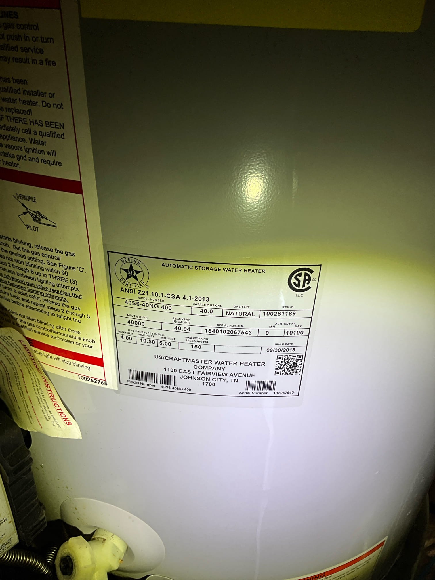 Customer discovered a septic tank that hasn’t been backfilled in the back yard when having trees removed. Customer was concerned existing plumbing could still be running to the septic tank. Customer had pulled county record showing a conversion happened from septic to sewer. Informed customer that for the county records to indicate that, permits would have to be pulled and an inspection would have occurred for the records to indicate that. It’s almost certain to be abandoned. Gave option to run camera for 100% assurance. Left quote to backfill the septic tank and replace the water heater. Offered 10% discount for same day service and customer declined at this time. No dispatch fee for water heater quotes. 