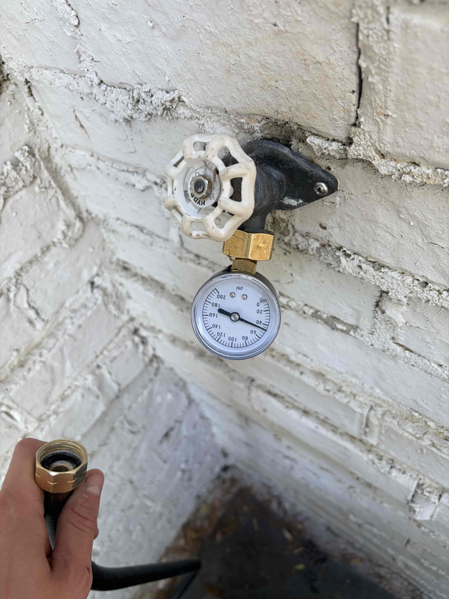 Came out to this home for a stopped up drain in the shower upstairs hanging over the garage. There was a lot of organic matter in the floor drain of the shower. The drain had the grate cover for the shower drain, I had to pry it up followed by lifting it with channel locks. I cleaned all the organic matter from the drain out followed by using my flex shaft to properly clean the walls of the pipe. Once completed the shower drains perfect now. Did not look at the whs, however the water pressure is at 50psi, (normal). 