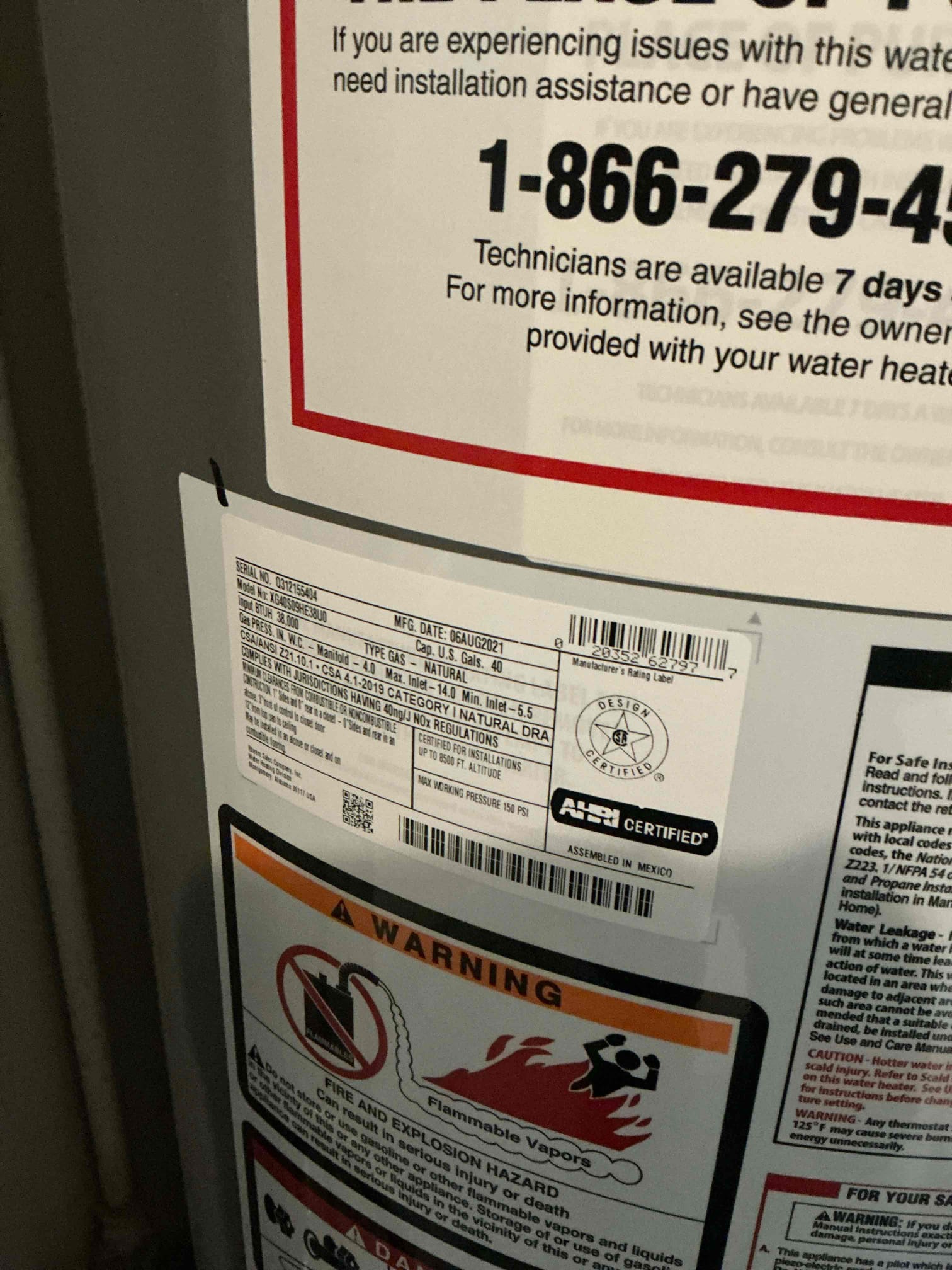 Left quote to replace toilet internals as well as toilets