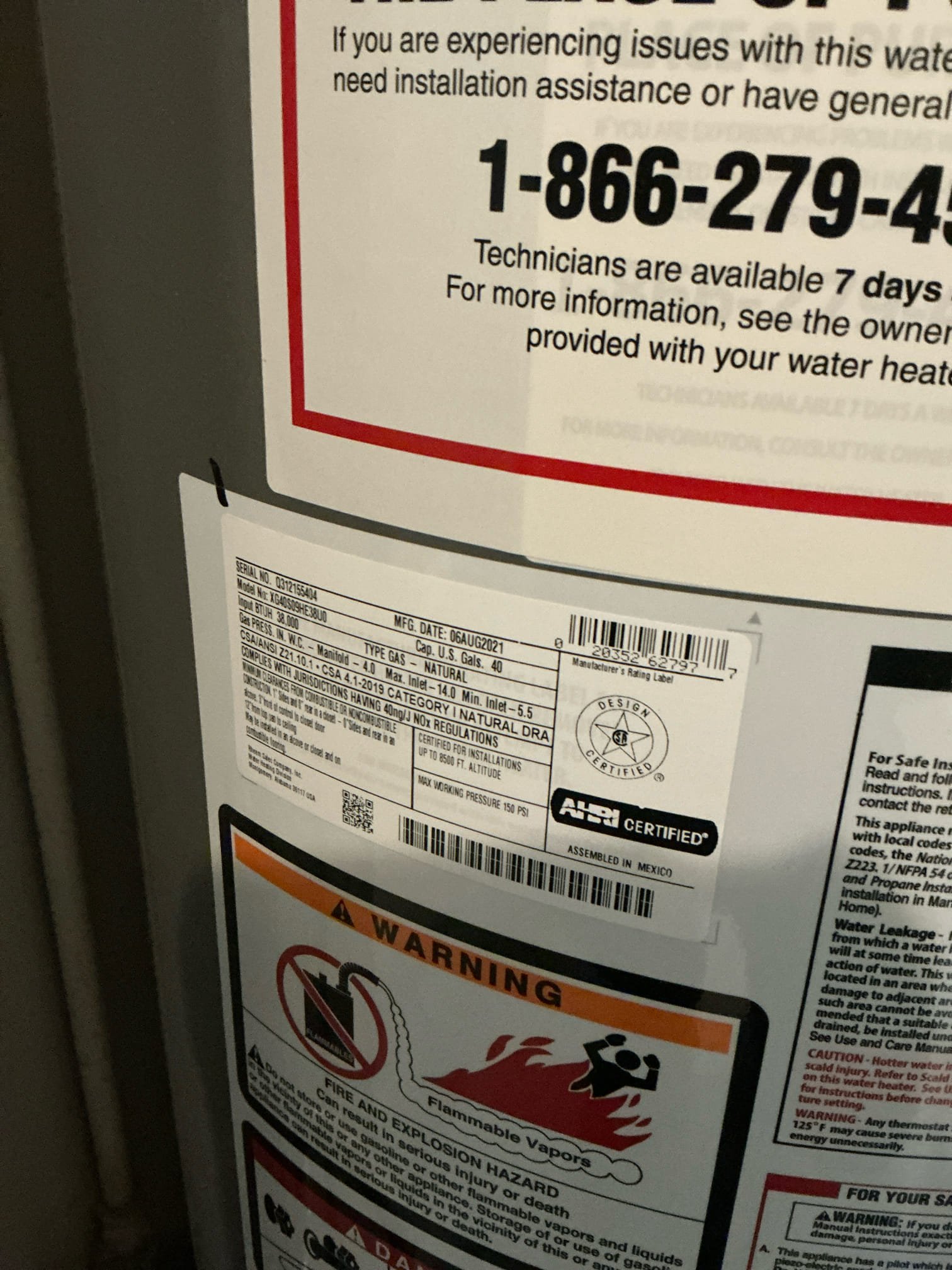 Left quote to replace toilet internals as well as toilets