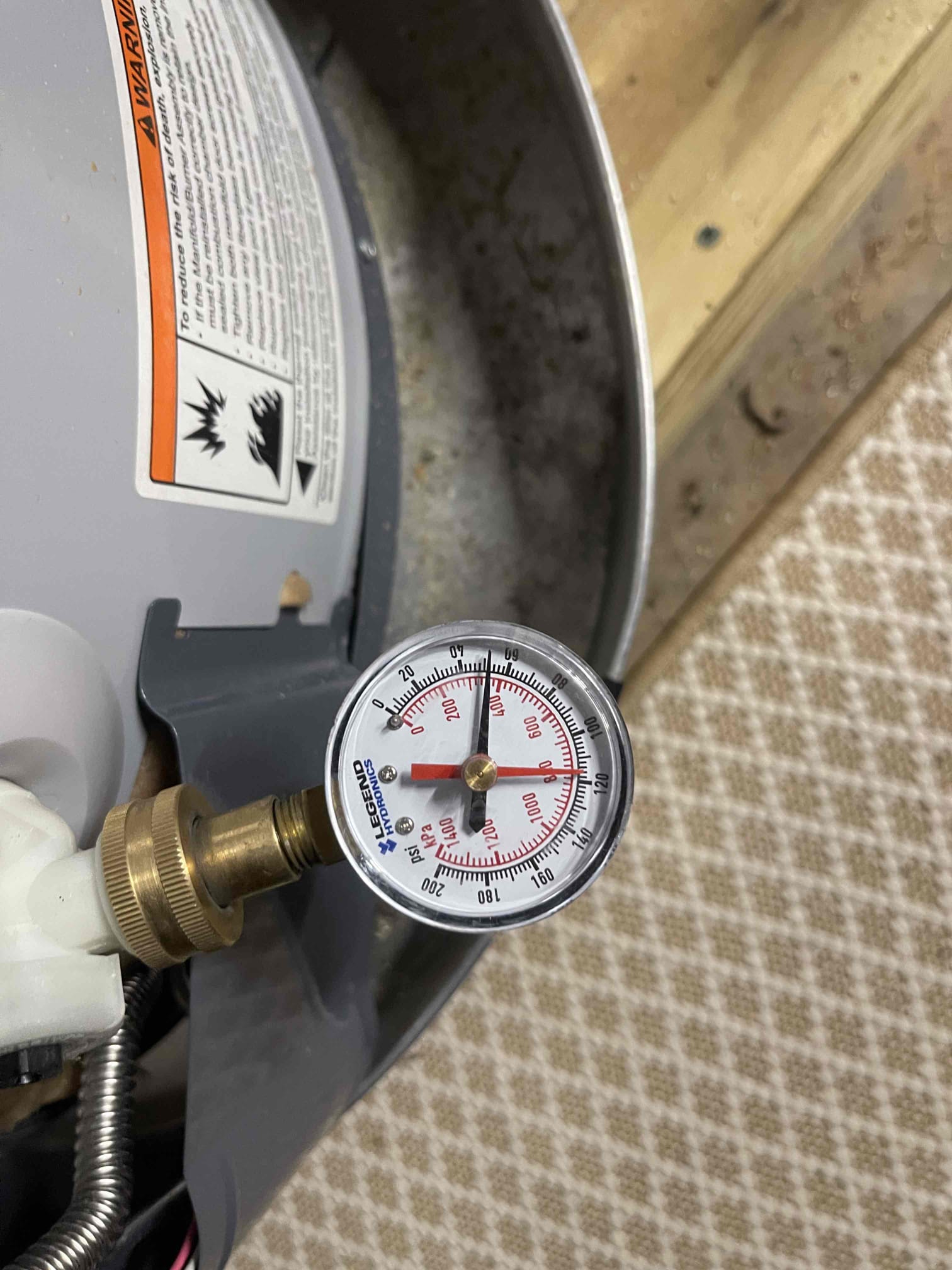 Replaced the toilet in the master bathroom. Customer had purchased the new toilet. Once we removed the old toilet we inspected the flange and found no issues. The previous toilet was installed on a bed of mortar. We had to carefully the mortar off the tile. Notified the homeowner there may be some discoloration to the tile in the area where it was sitting due to the new toilet having a different shape than the old one. Water pressure tested at 50 psi. Tested new toilet to ensure a leak free installation. No further issue. Thank you for choosing Chen Plumbing.