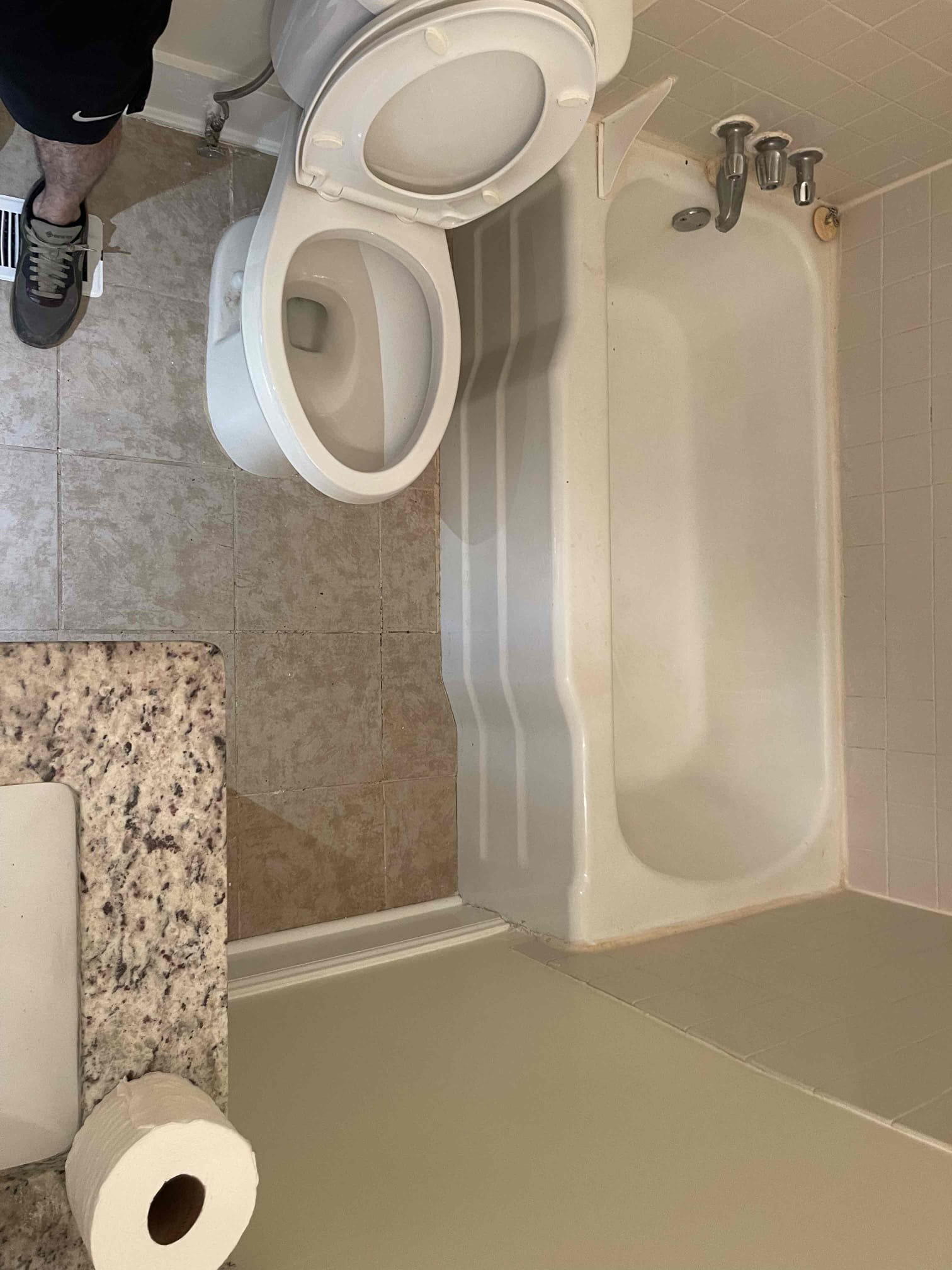 Went around house and identified different issues on the plumbing system with the homeowner. Gave quote to move a toilet and replace the cast iron piping to the bathroom with pvc. Did find a serious venting issue with the water heater not having uphill slope among other things. Gave quote options to replace the water heater as current set up will cause carbon monoxide build up in the basement. 