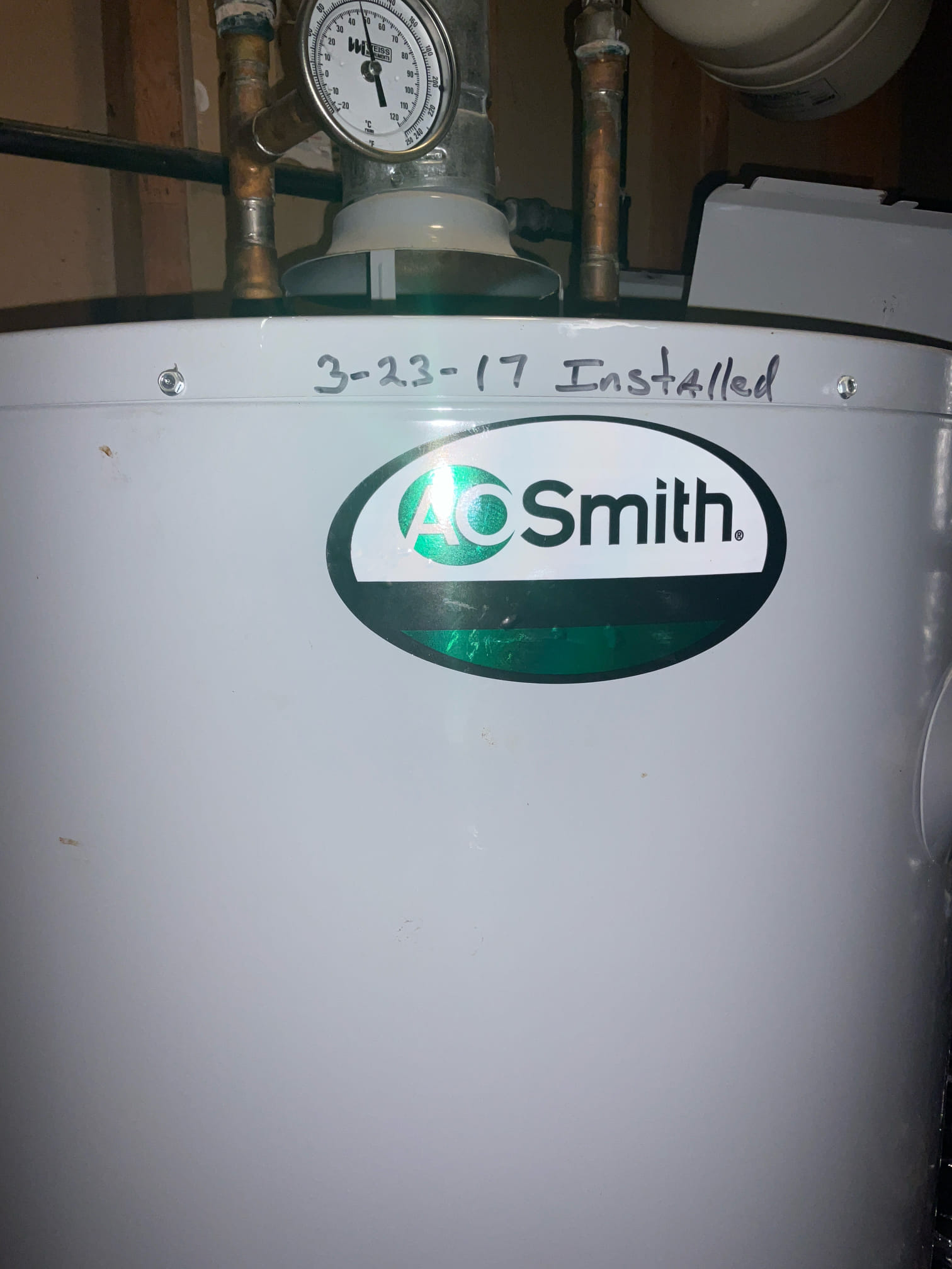 Dug up 3-4 feet deep outside the home , fixed copper water pipe leak , installed new copper line thru wall inside 1” pvc sleeve , installed new GE whole house water filter with shut off valves / bypass , new water shut off valve for hose bib , toilet and new western elongated ADA toilet supply and installed, discussed and sign up membership with Mr. Clancy today . 