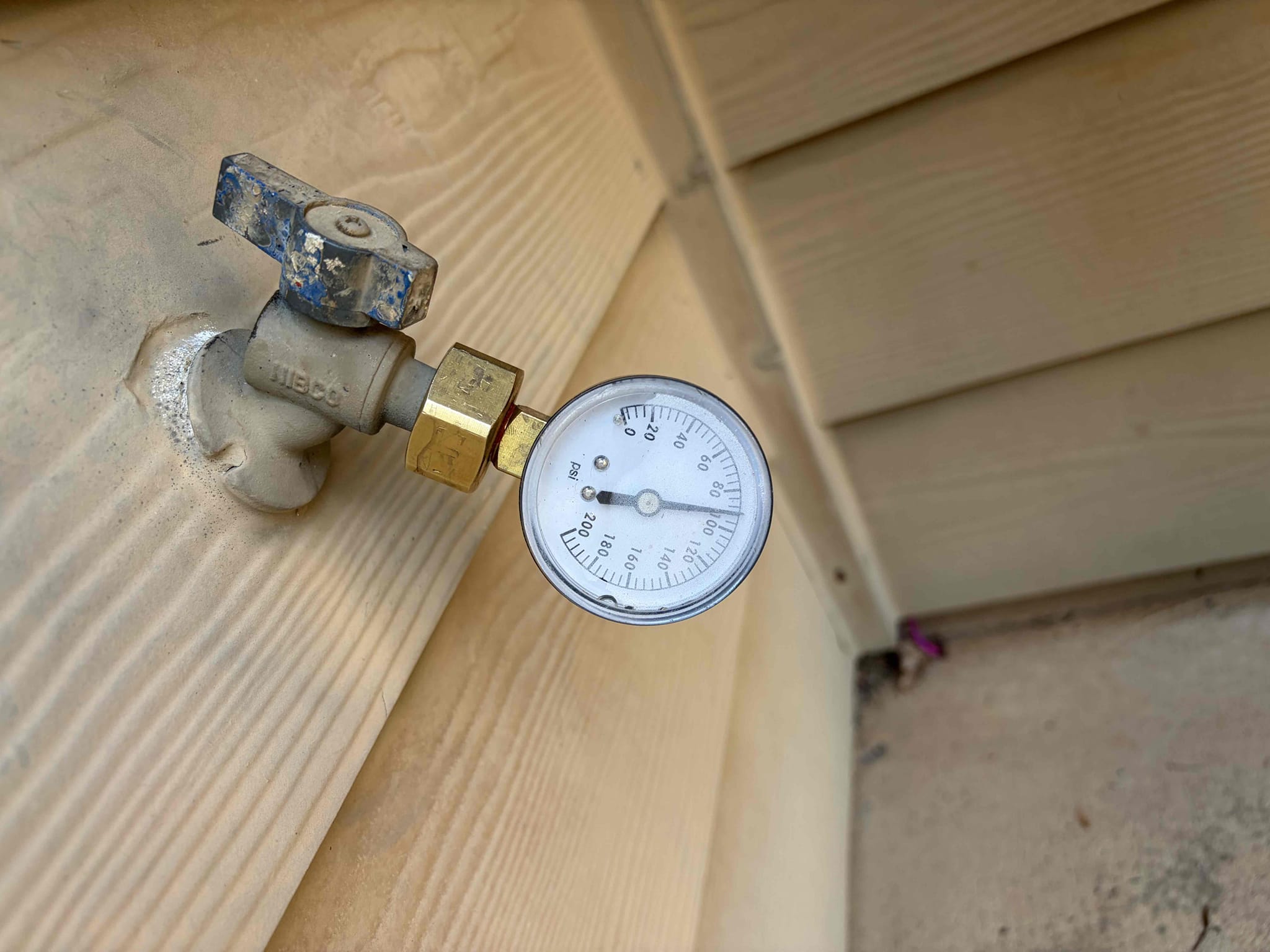 For this customer, they were trying to DIY some sort of flame sensor valve for this electric water heater the sensor just plugged into the electric water heater. It’s one of those plastic SNC water heater is the square ones something wrong with the sensor the CUSTOMER just needed the sensor pushed in and clipped in so that is what I took a look at and just helped them out. However, their water pressure is high and 90 psi so I recommended to get the pressure reducing valve replaced as soon as possible. The customer also doesn’t have a thermal expansion tank on their water heater all good home services install this heater however they did the electrical outside of the actual water heater and didn’t go back with the thermal expansion tank. I recommend to install a new thermal expansion tank pressure reducing valve and fix the electrical or having an electrician come out to fix it at this time, the customer is taken care of other than the pressure reducing Valve. 