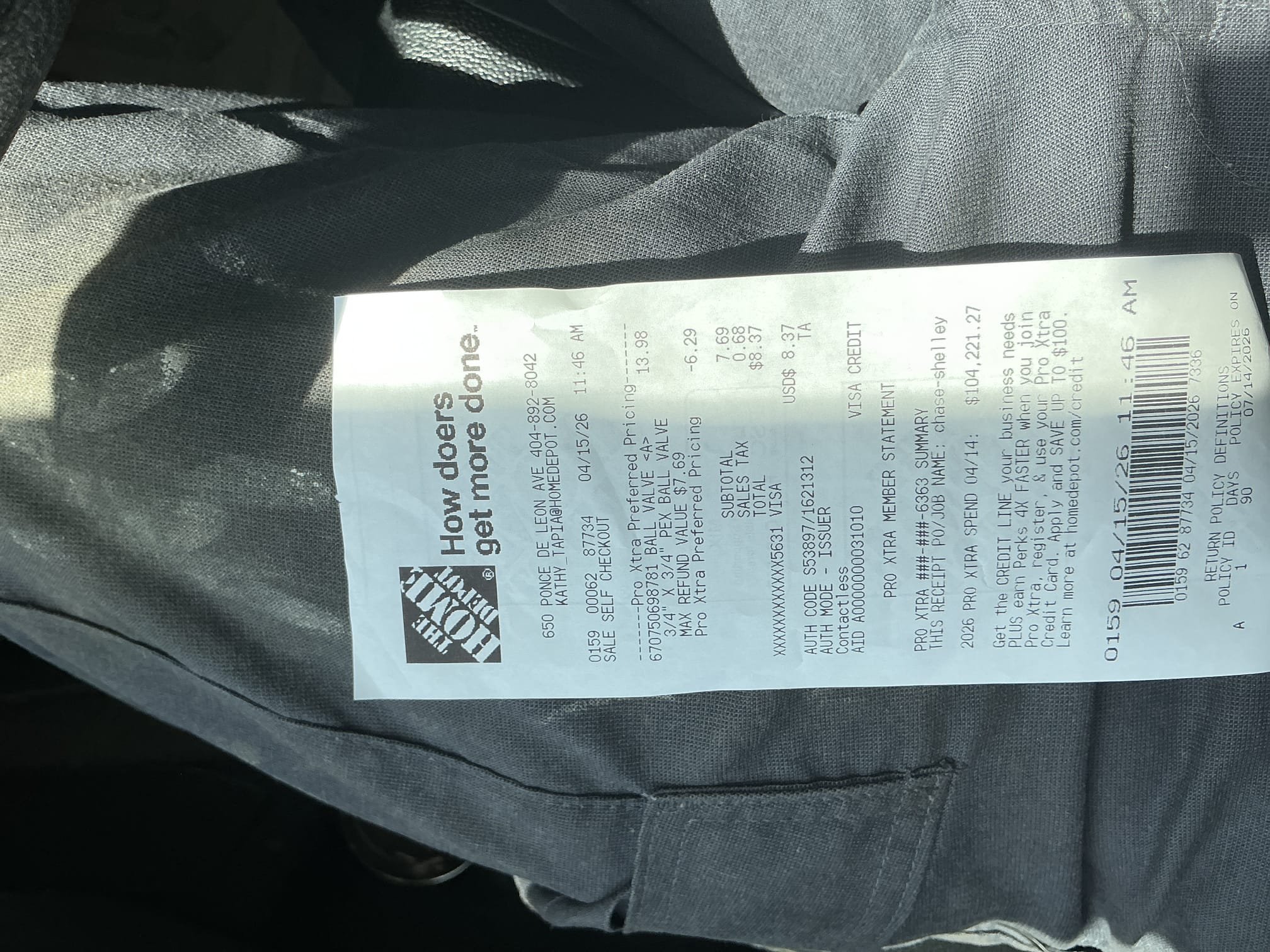 Upon arrival customer stated there was a leak on her whole home shut off valve in crawl space. Verified shut off was leaking and checked pressure reading 38, and informed customer she had shark bite PRV and shut off valve. Gave customer quote to  replace PRV and shut off valve and get rid of all shark bite fittings in that area. Customer approved estimate cut out all shark bite from underneath porch and installed new 3/4” PRV and adjusted pressure to 60, and Pex ball valve and re insulated pipes. No leaks and pressure is good upon departure.