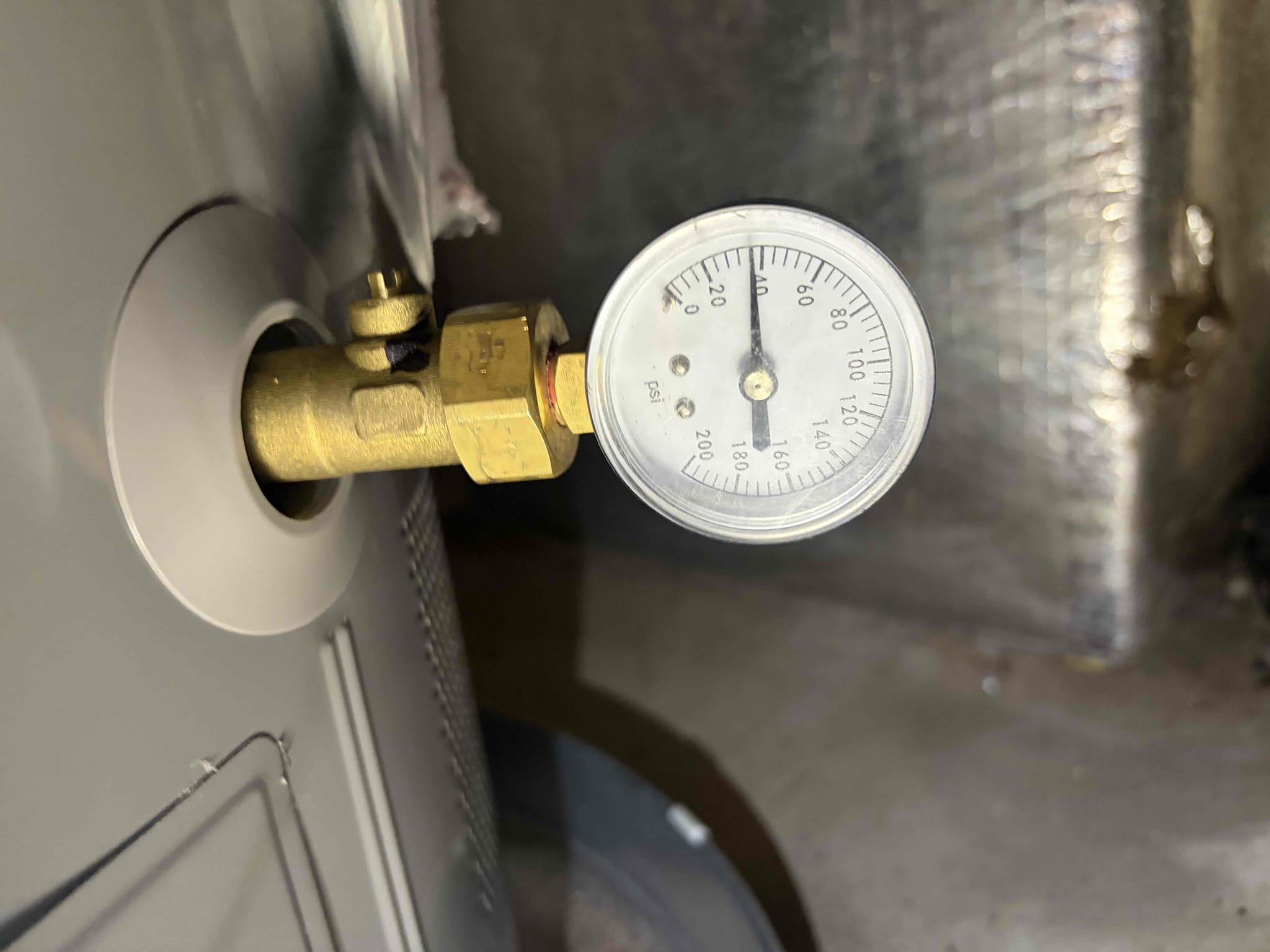 For this customer, we came out to their house to take a look at a water heater that we previously installed. It has been two years and I recommend you to do the maintenance on it either through our wind with Chen home protection plan and or just do a single service by itself CUSTOMER had mentioned that they have to talk with their spouse and will get back to us on getting it completed. Water pressure is normal at 40 psi. Didn’t see any abnormal issues with the water heater no gas and or water leaks. Everything is properly plumbed.  However, recommended the maintenance to keep the unit alive as long as possible.