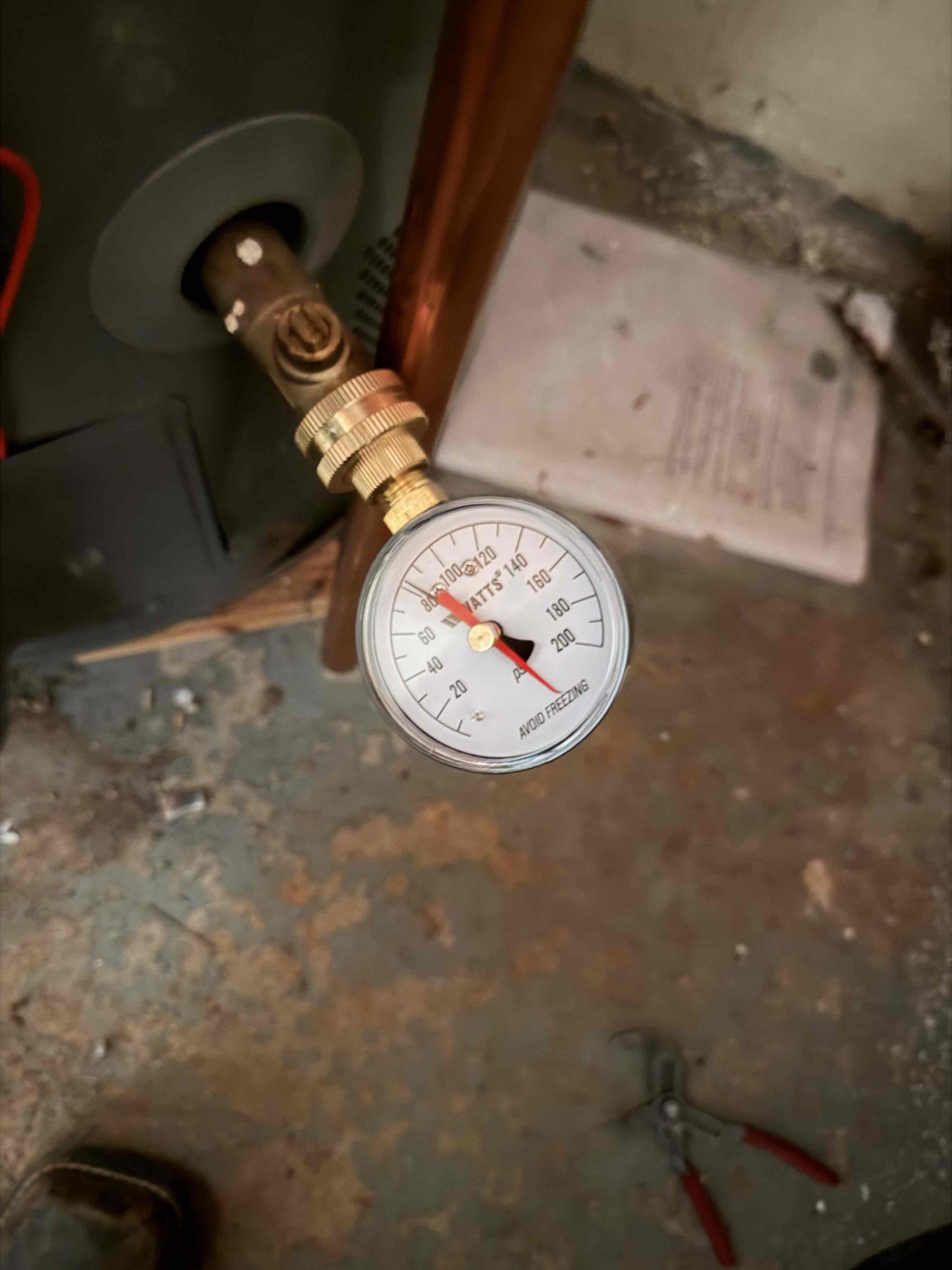 Customer had concerns about existing water heater vent and also sewer line. Took a look at vent and stated to customer that the vent is not fixable and that we will either have to install a power vent or a tankless water heater. Also came to the conclusion that bathroom in basement is on gravity because couldn’t find sewer injection pump and also heard water going through pipe from clean out outside. Will send estimates for repairs.