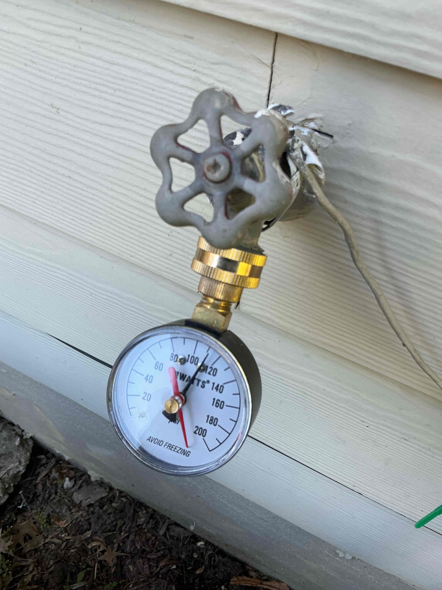 Rebuilt toilet in hall bathroom with new fill valve, flapper, and toilet supply. Tested for proper operation. Left estimate for water heater and pressure regulator replacement 