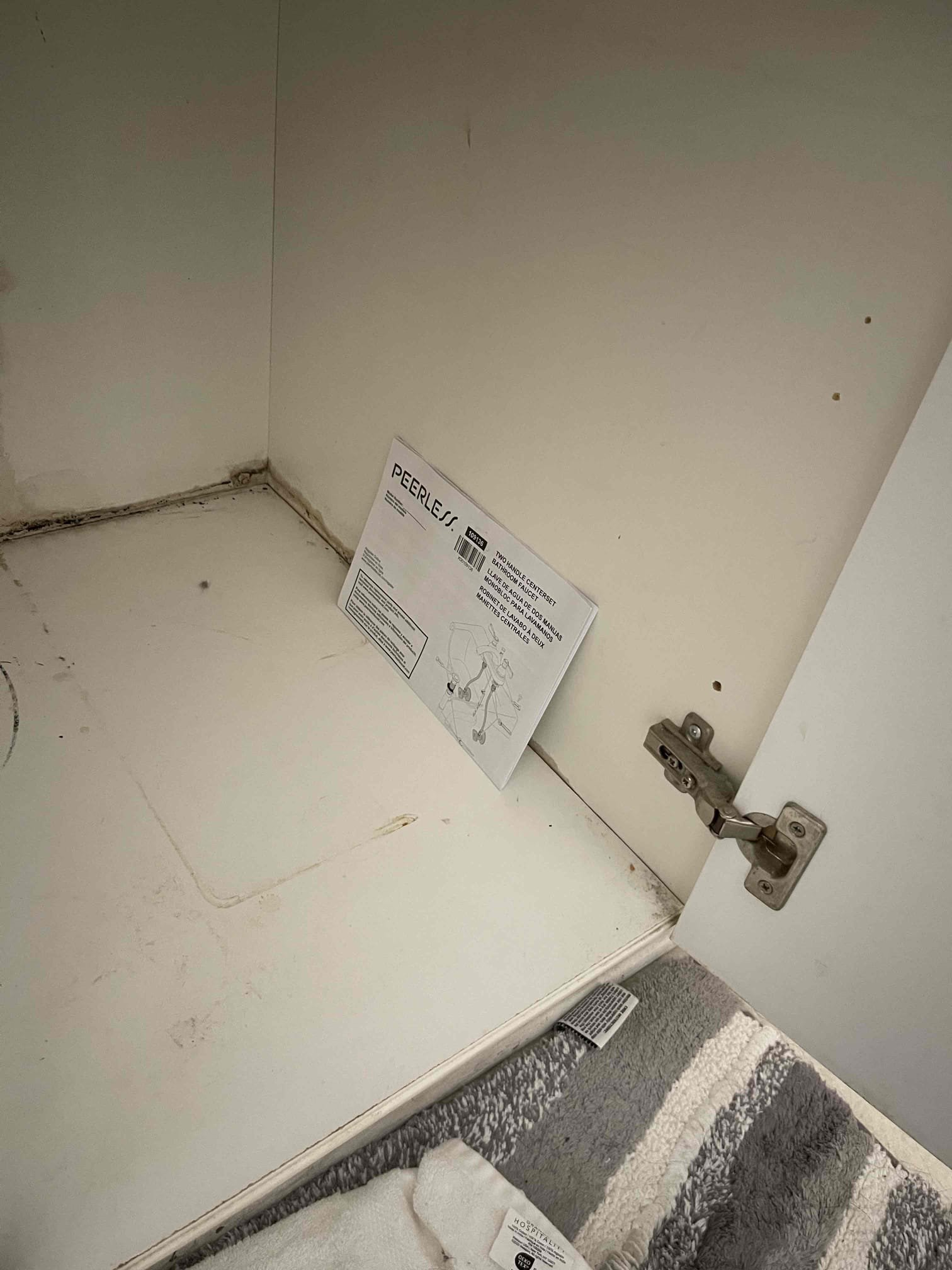 Came out for a leak at the sink, upon inspection we found water was pouring out the bottom of the lavatory faucet on the left sink in the master bathroom. We received approval to replace the faucet with one we provided. Swapped out the faucet, the pop up, the p trap, and the supply lines. Tested to ensure a leak free install. No further issue at this time. 