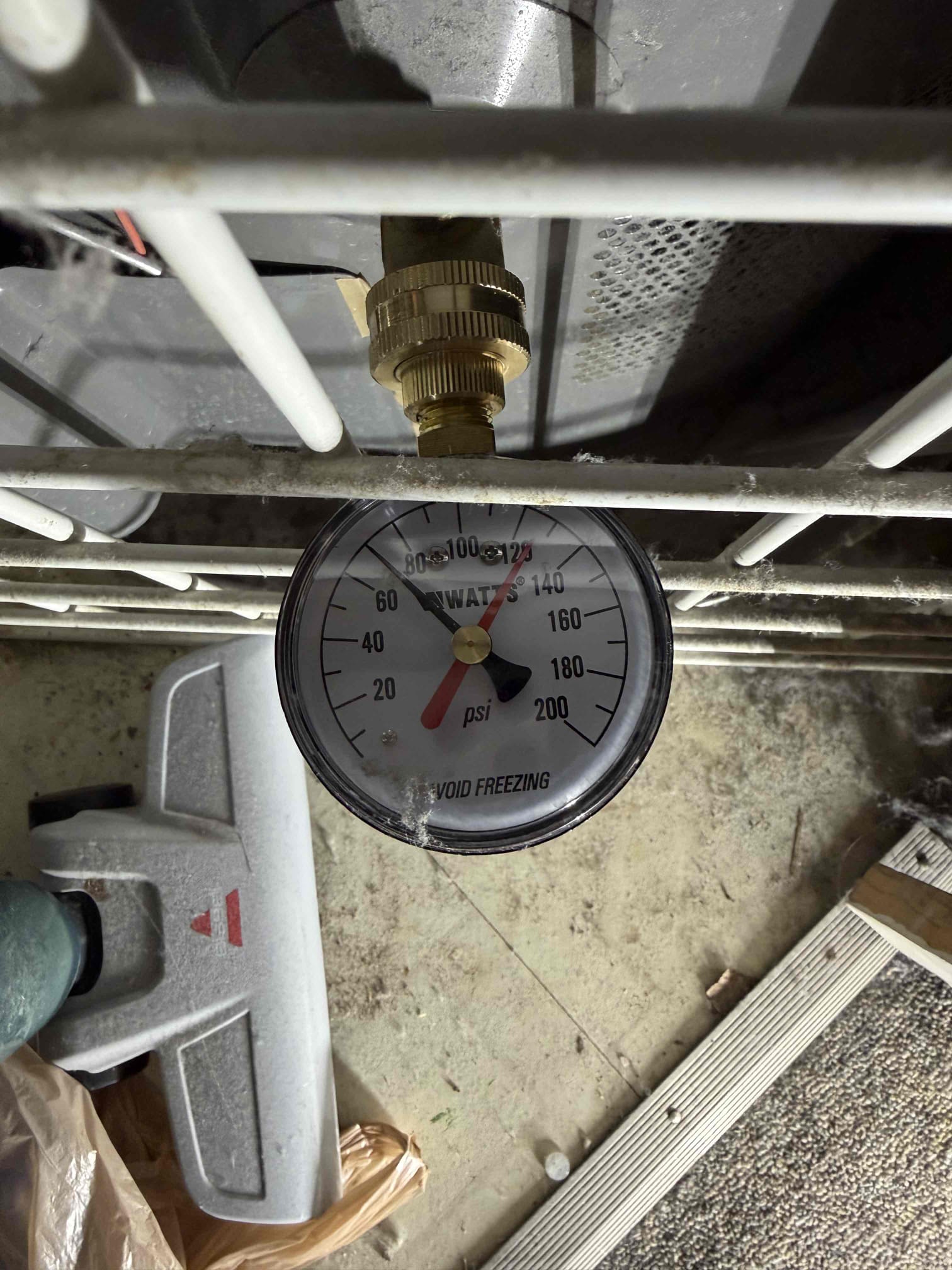 Customer stated that they were having a higher water bill than normal. Inspected in crawlspace also looked at water meters and all toilets in building. Didn’t find any active water leaks, or any toilets that were running. Only toilet of concern is on bottom floor in back. Also found that one water meter is digital and the other one is not which also can be a cause for a higher water bill. Also found that both water heaters are from 2016 and coming up to the end of their life expectancy. Will send estimate to replace both water heaters.