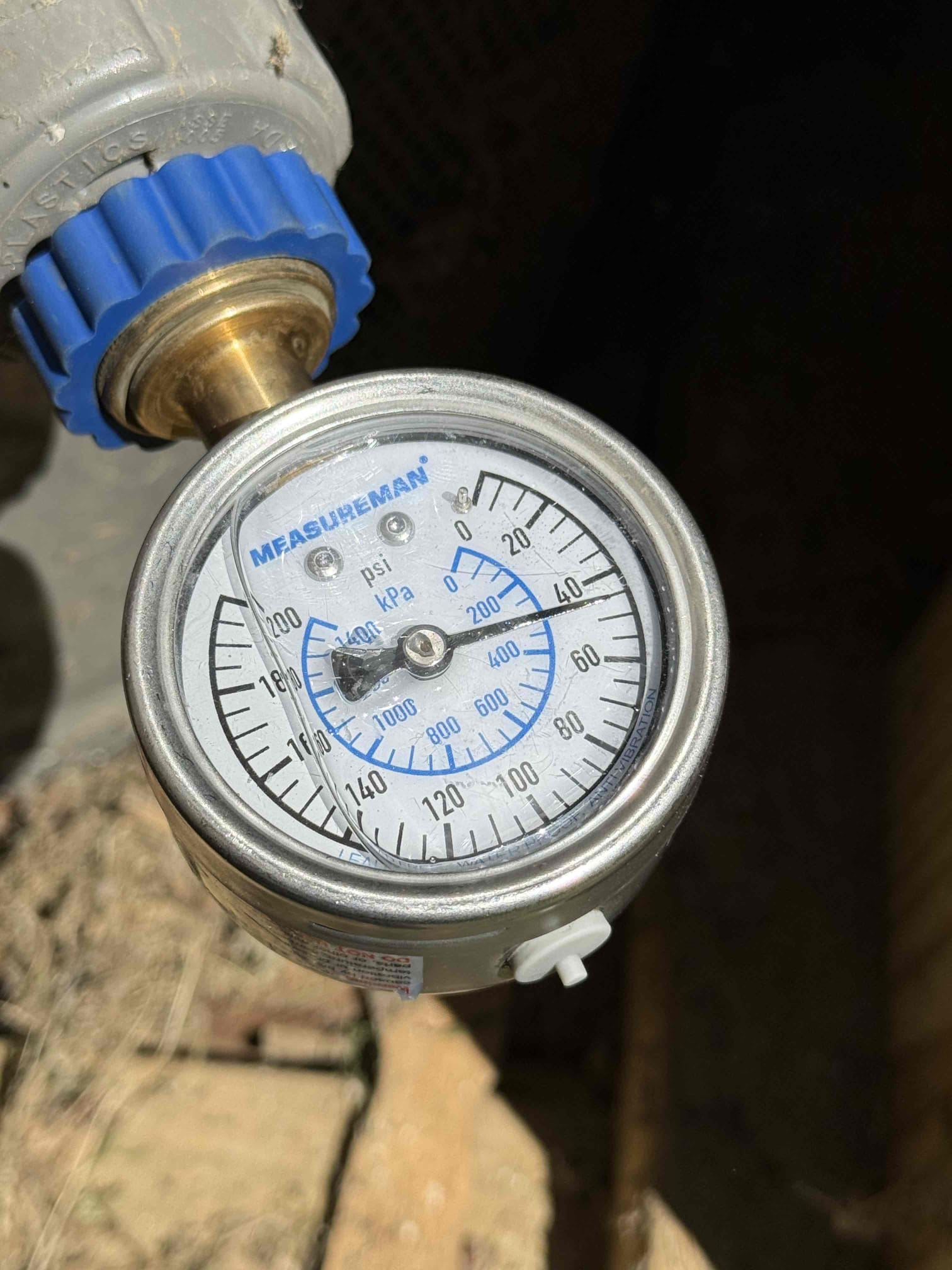 Customer called us for water pulling in crawlspace. After our initial evaluation. We found a rotted out section of cast-iron gave customer options for repair. Customer wanted repair and PRV done at the same time. Will return tomorrow to complete scheduled work.