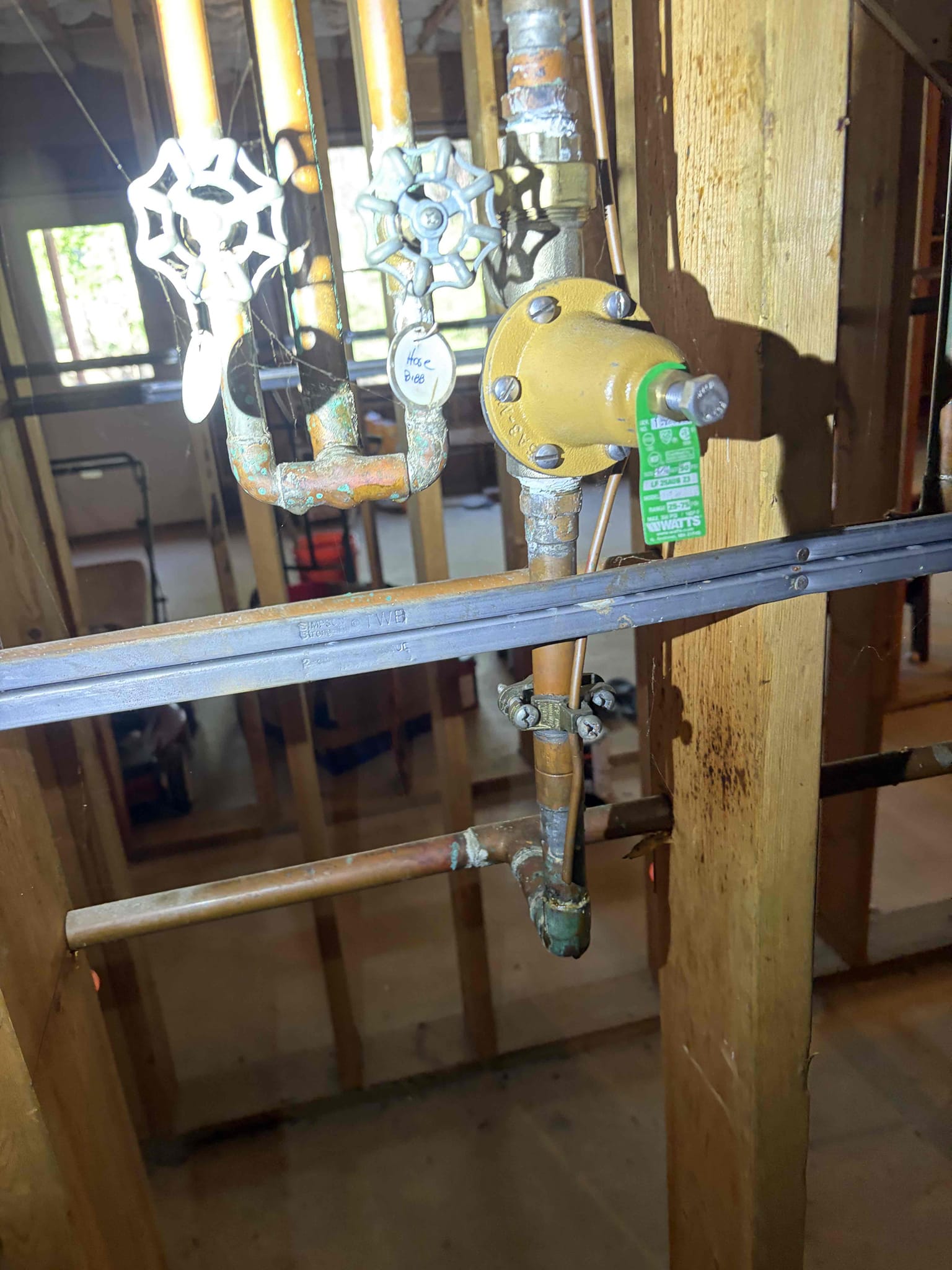 This customer has multiple leak spots in their ceiling, unaware of where they are coming from the CUSTOMER says that they’re a couple months old for each different leak spot in the hole. There’s one in the ceiling upstairs in the hallway. There’s one in the ceiling upstairs in one of the bedrooms, indicating potential roof leaks, and or HVAC leaks I took a look in the attic and I couldn’t find any active leaks. They all looked pretty old in addition to that. The other leaks that are on the home. One of them looks like it’s from the jetted tub upstairs in the master bathroom. Additionally, there is another leak near it. It could be from the same thing, but unsure can’t find where it is coming from there is a big language barrier between us too. Try to use Google translate to ultimately help them understand what I was sayingbut was unsuccessful at this time. I gave them an estimate for a new water heater because their water heater is from 2015. It will be an end of life soon.  But was un