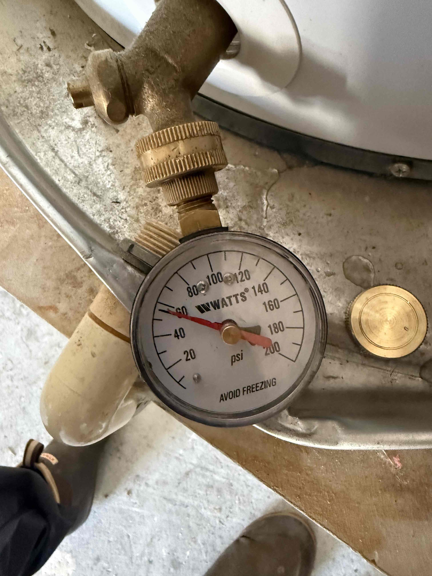 Water heater not working upon arrival. Customer stated their 80 gal electric water heater is no longer producing hot water. Informed customers we could replace the 80 gal with another 80 or a 50 gal electric, if they were to drop down to the 50 gallon they may run out of hot water due to 5 people living in the house. Customer stated he wanted the price of the 80 gallon so he could give it to the landlord. Gave customer estimate, customer declined estimate 