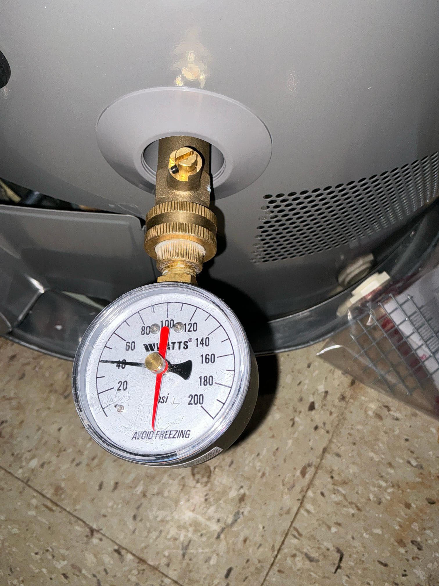 Took a look at gas line issue stated by Atlanta gas company. No issues with gas line currently. Gas company is stating that customers gas line is underground and could potentially be an Issue in the future if pipe is rotted out and will be customer’s responsibility to take care of issue. Found gas line to go into ground near meter and come out of slab near water heater in basement. Left estimate to replace gas line and bring up to code. 