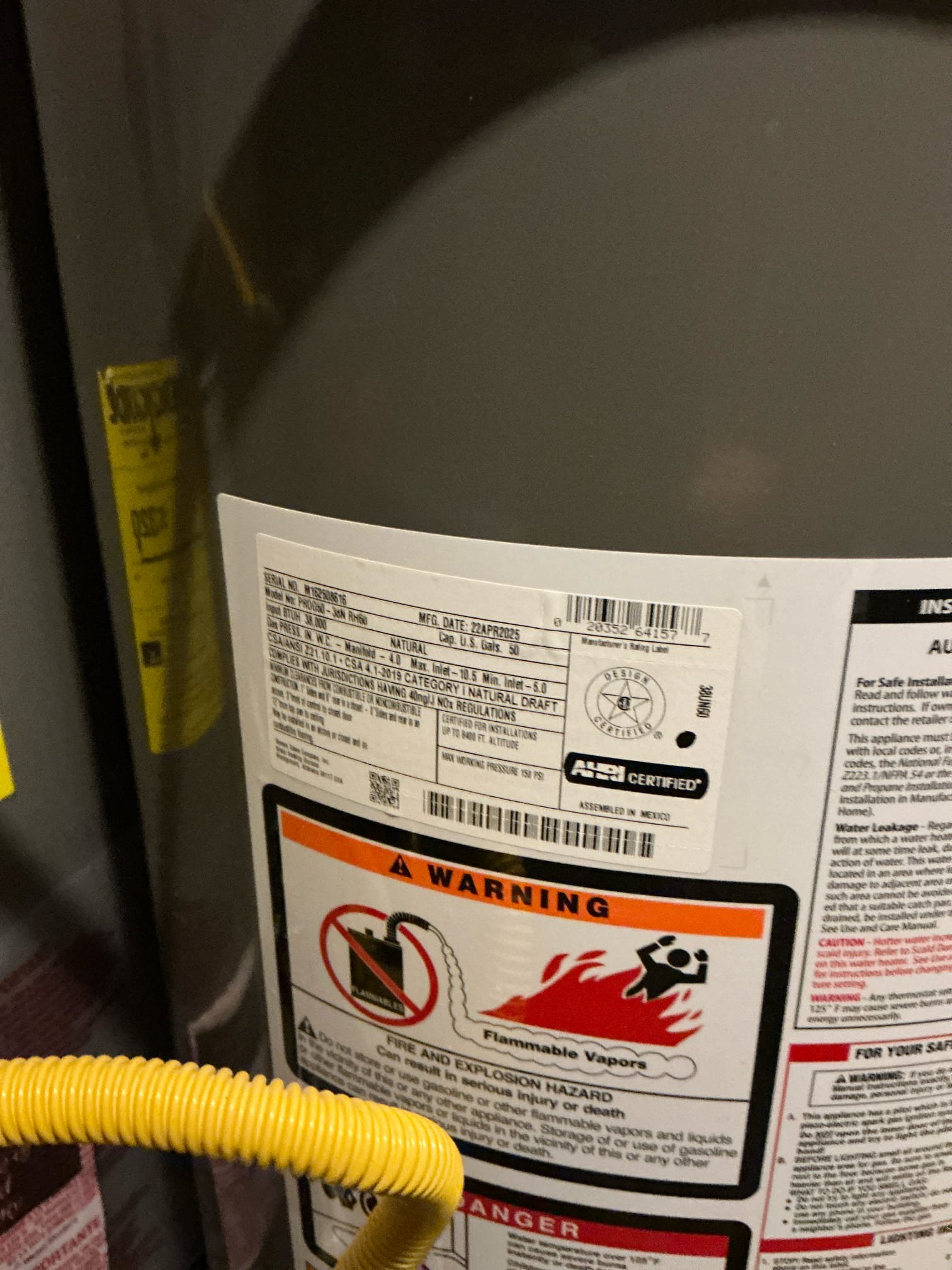 Performed win with Chen annual plumbing inspection. Did not find any issues and all plumbing components are working properly. Left estimate for future toilet rebuilds and hose spicket replacements. 