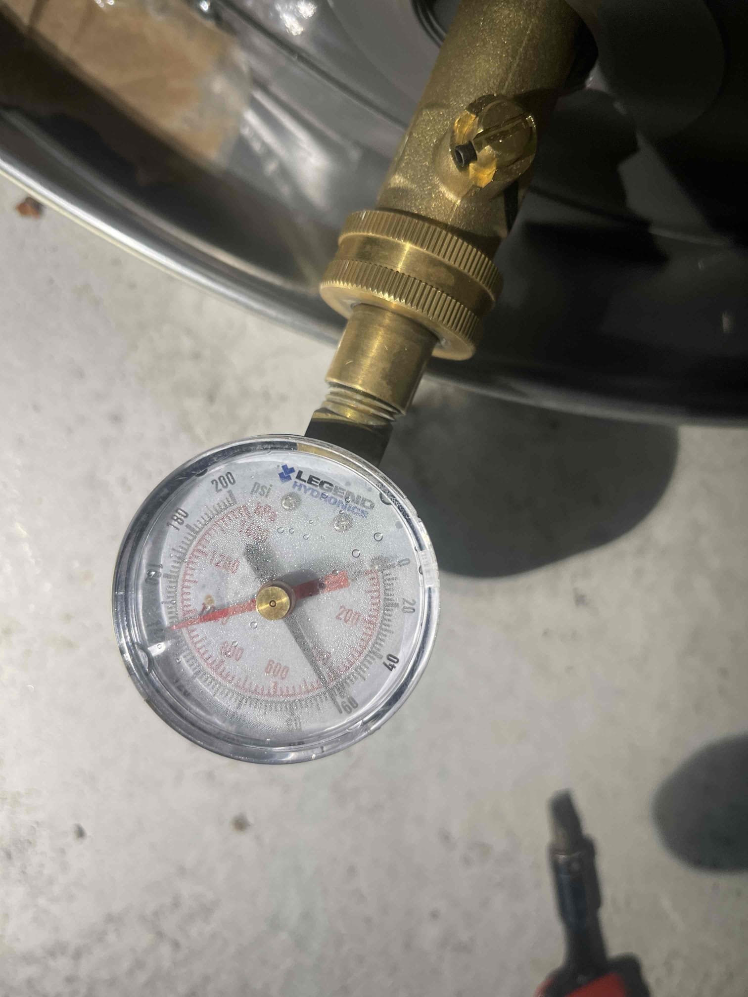 Did not get any air coming out of the fixtures. Water pressure tested in the normal range again. There was a noise with the pipes rattling despite the washing machine having hammer arrestors. Found a stretch of piping that was loosely supported. Added a few clamps onto the piping and 5e rattling issue was fixed. They said the air would happen randomly so I’m unsure what exactly caused it, but may be related to the frequent water main repairs the city has to do in this area. We followed all of the piping from the water heater back and verified we didn’t have any cross connections anywhere. Ran water at the kitchen sink and laundry sink and never had any air come out of either. No further issue at this time.