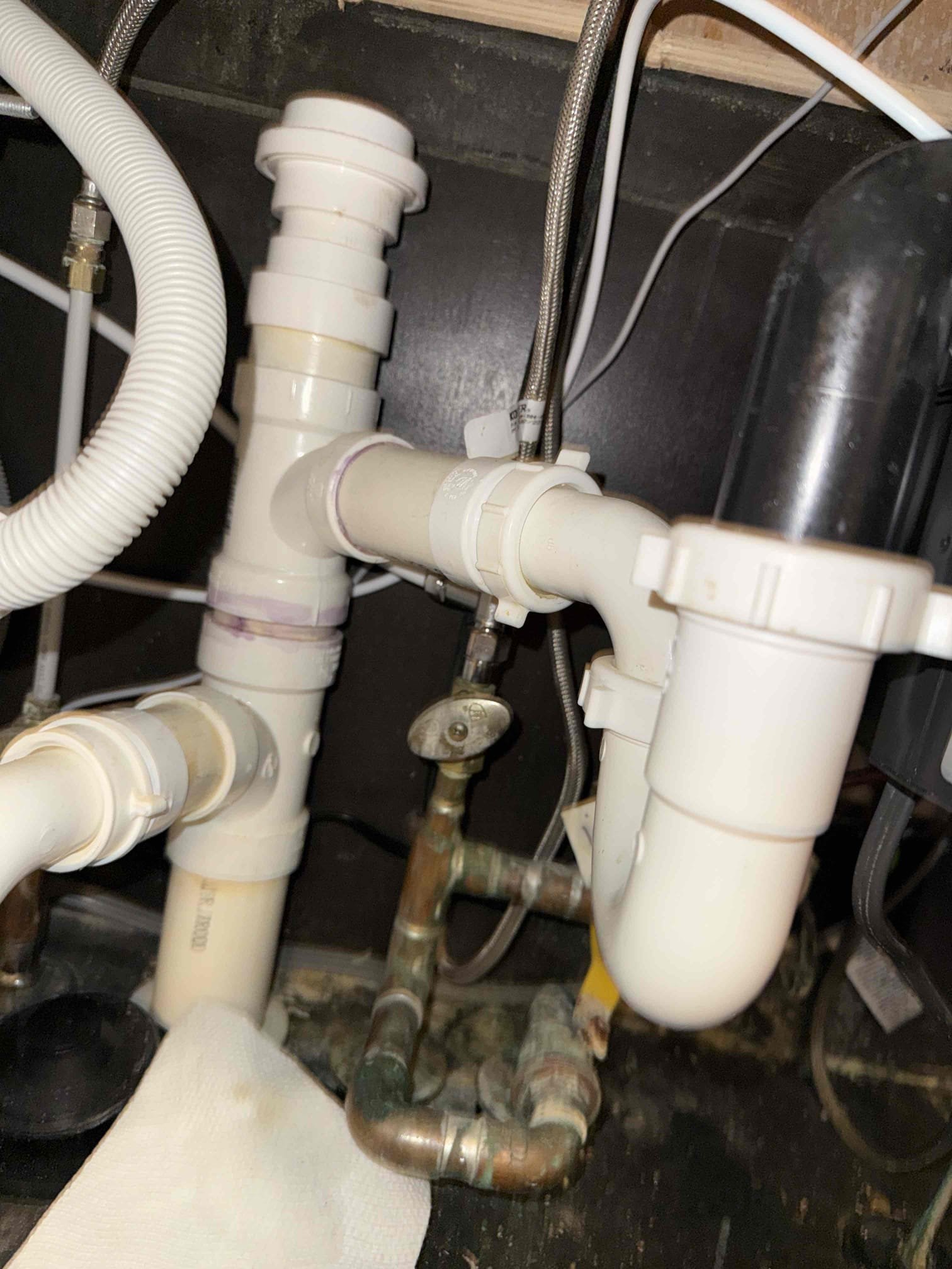 Customer needing ro system installed upon arrival. Customer stated she has the ro system now and wants us to install it. Gave customer estimate, customer approved estimate. Installed new customer supplied reverse osmosis system under the kitchen sink. Turned water back on to check for leaks and found no leaks. Allowed system to do its automatic 5 minute flush and then flushed it out for another 30 minutes. Ro system is working properly and no leaks upon departure 