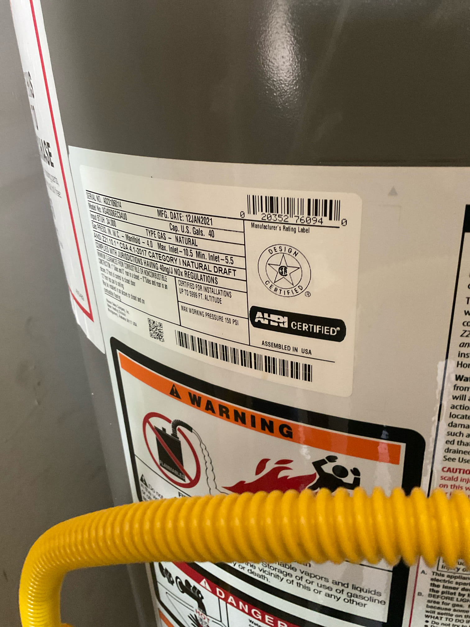 Fixed a gas leak just under the cook top and discovered more leak under the Slab , customer is checking with her insurance company first see if any coverage to help with this job , we replaced flex pipe and removed all the sharkbite fitting , installed new expansion tank and connected water heater exhaust pipe properly 