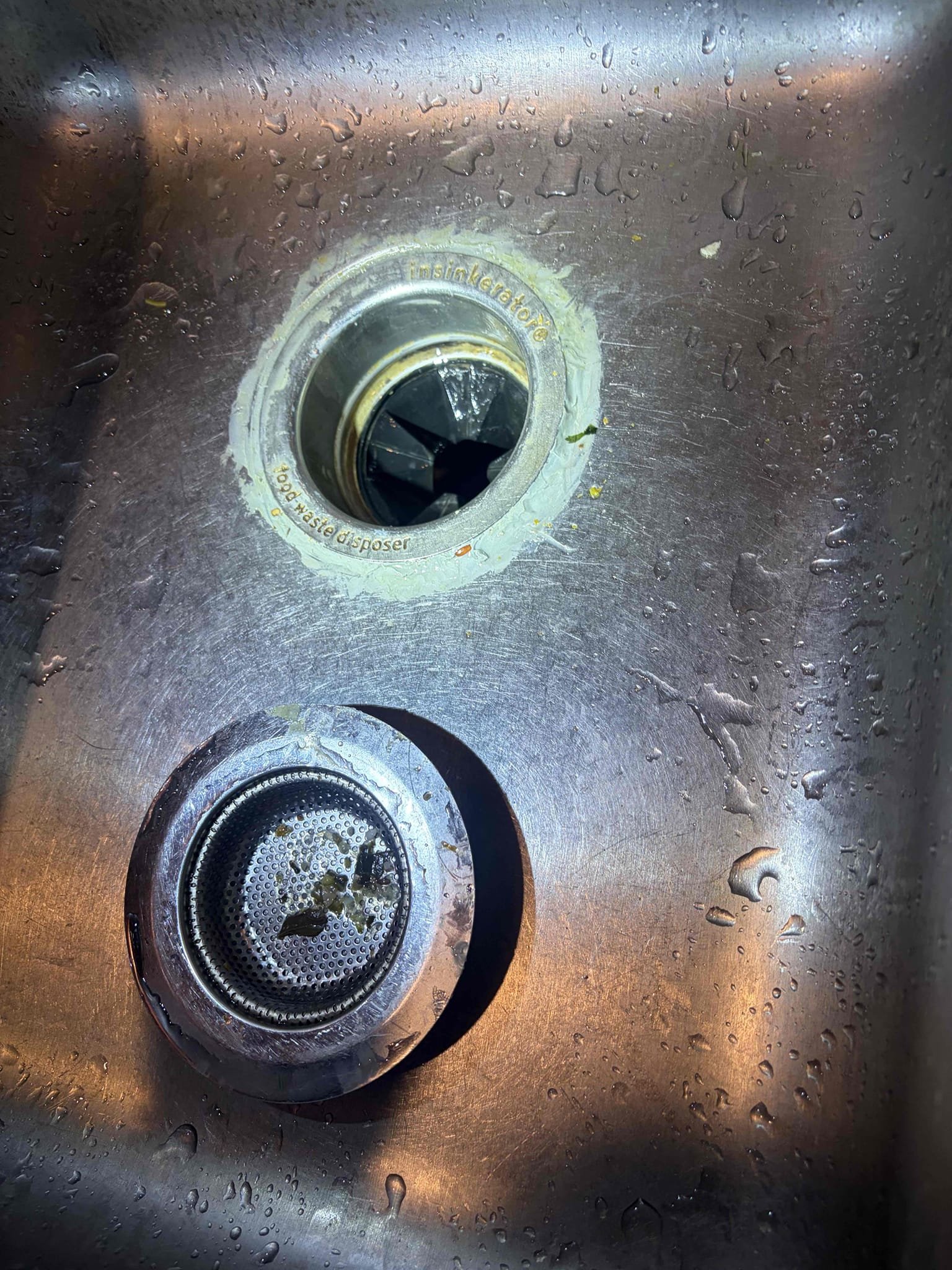 For this customer, they had a handyman install a kitchen sink faucet for them and after that the garbage disposal started leaking so therefore I recommended we replace the three-quarter horsepower garbage disposal with its direct replacement or go back with a half horsepower or if the customer wants to supply it with different warranties and what not however the customer at this time wants to wait on it Because they have a appointment to get to this morning the water heaters from a liquidation store water heater does not carry any sort of warranty from was not able to check water pressure at this time. It’s just an estimate only.