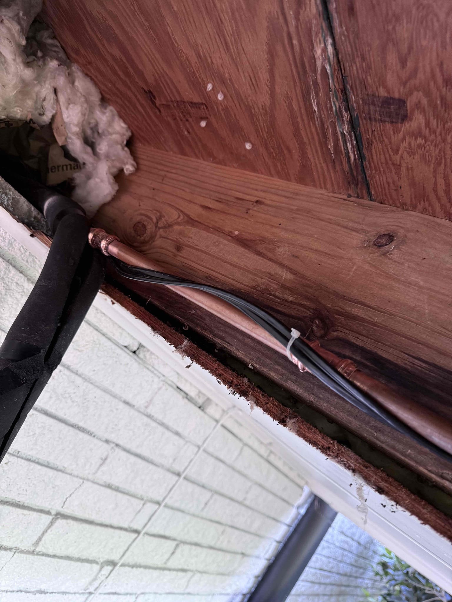 No hot water to shower upon arrival. Customer stated stated she cuts the water off to the shower every year due to how the builder ran the water lines and when she cut it on this year she had no hot water. After cutting the water on found the hot water side had froze and busted causing no water to get to the shower. Also noticed older gate valves. Informed customer we could cut out the broken section of copper and replace it. Recommend customer replace gate valves with two ball valves. Gave customer estimate, customer approved estimate. Installed 2 new ball valves and repair broken section of pipe. Turned water back on to check for leaks and found no leaks. Customer signed up for membership program and wants to be scheduled October 1st for water heater flush and annual inspection. Shower is working properly and no leaks upon departure 