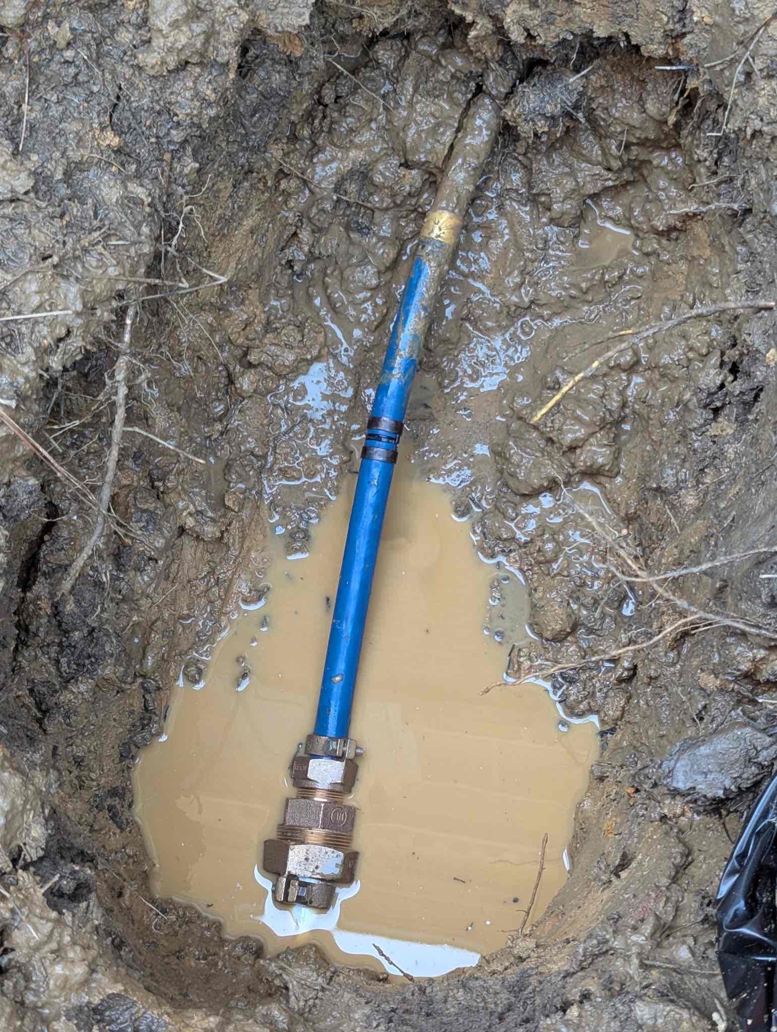 Diagnosed leak near area previously worked in. Found leak on fitting we installed. Cut out section of pipe and replaced with new piping and fittings. Tested work for proper operation and no leaks found after work completed.