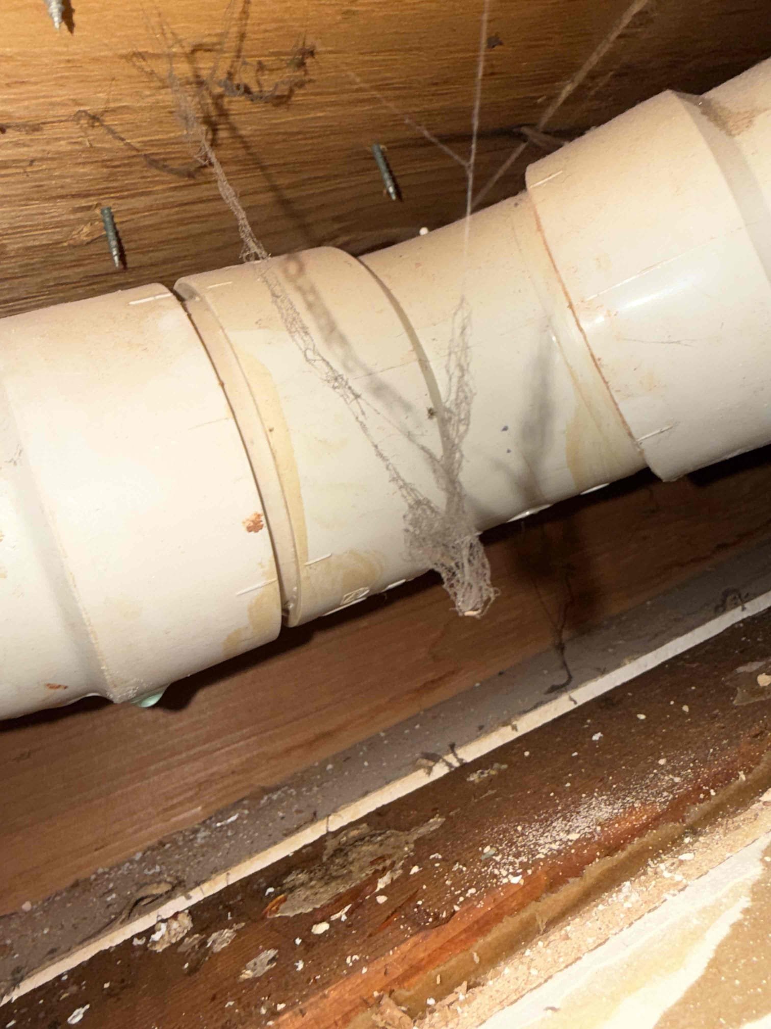 Returning may 7th to rework sewer in for both upstairs toilets 
Customer paid 25% of the job which was $411.63
When we return the customer will owe $1234.92