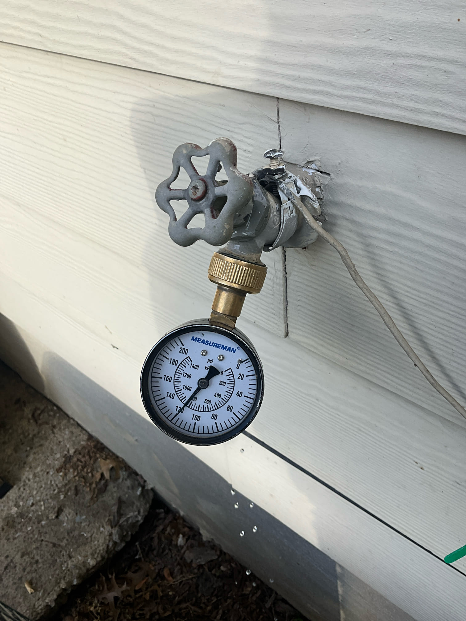 Customer had a three handle shower valve that was stopped and not working correctly. Checked customers house pressure at the unsafe range of 120 psi. Recommended replacing the shower valve with a single handle shower valve and correcting the house pressure. Performed recommended work for both and did a bonnet swap for front hose bib. Also recommended replacing 11 year old water heater but customer declined work at this time. Made customer aware that any drywall or tile that was cut was customers responsibility for repair. Tested all work to ensure proper function and no leaks, none were found. 