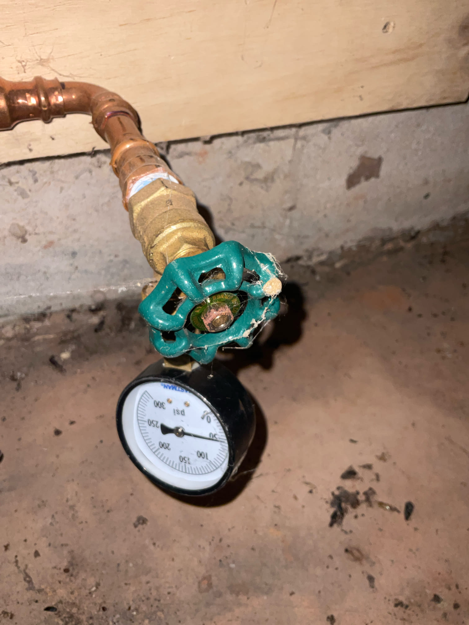 Leak under the kitchen sink at old lead pipe , we bypass the old pipe l ran new pipe thru floor and reconnected to the pvc pipe in crawl space , new p trap and AAV installed . 