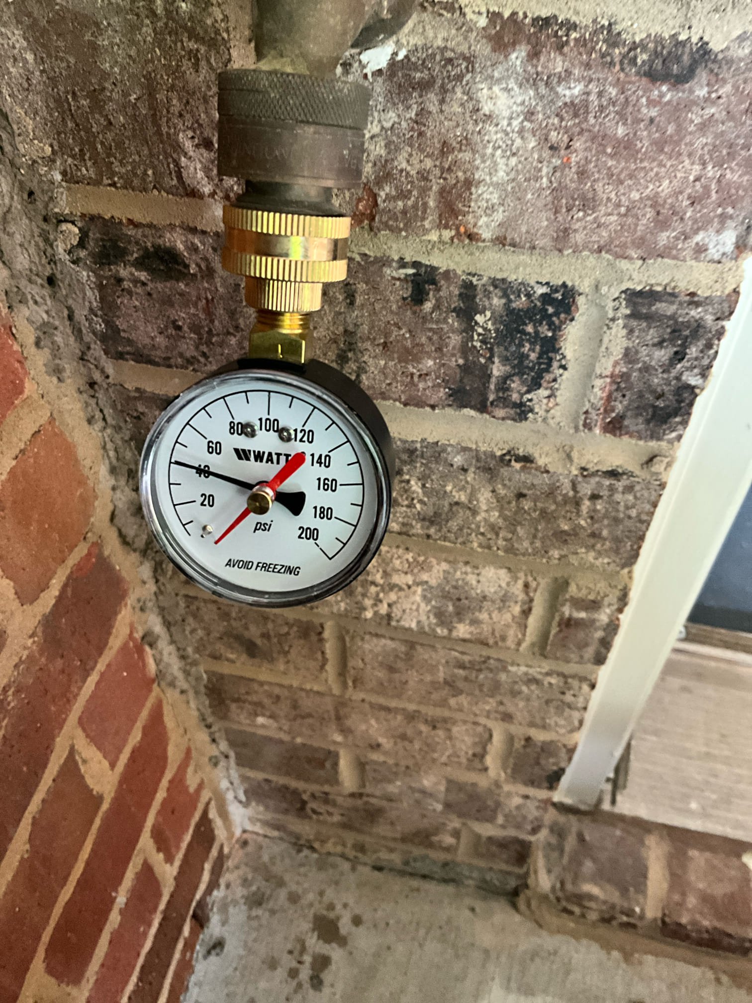 Call for leak under sink

Arrived and met with Anthony and Mrs. Smith. They stated that they noticed water in the garage and found a wet spot in the ceiling. After checking they found water under the kitchen sink.

Inspection findings:
Mr. And Mr.s Smith moved in to the home approximately 5-6 years ago. There was a kitchen remodel shortly before they purchased the house, but they are unsure of exact details. Home was built in 2002. I inspected under sink and found a single basin sink. With a new garbage disposal, with dishwasher drained in to disposal. Single trap, and vented via air admittance valve. I ran some water and found that the disposal has come loose from mounting bracket, and the lower trap nut was slightly loose. Seam around sink basin looks good, no separation or missing silicone. Air admittance valve may need to be replaced, as i noticed some hesitancy on drainage.20 year old shut off valves, multi turn style on copper pipes. Kraus single handle faucet. There is evidence 