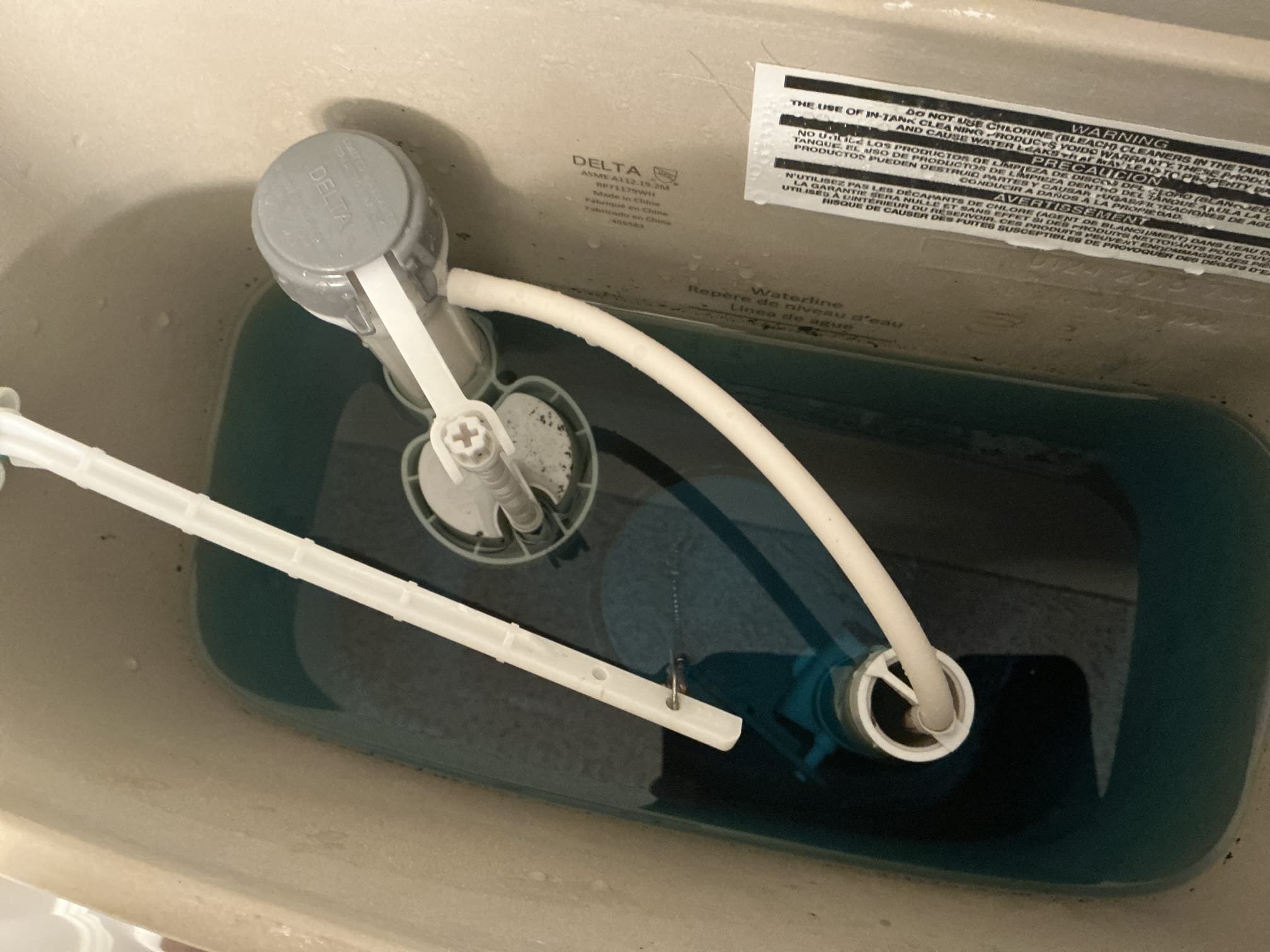 High water bill upon arrival. Customer stated her water bill last month tripled. After watching meter for 10 minutes, meter did not spin at all. Informed customer we could come in and dye test all the toilets to see if they have a slow leak on the fill valve or flapper. Gave customer estimate, customer approved estimate. Dye tested all 3 toilets and allowed them to sit for 10 minutes, all the toilets showed no signs of losing water in any way. Informed customer that we did not find or see an any leaks and that the meter has not moved since we have been here. Informed customer to contact city/county to make sure their water meter is working properly. No leaks upon departure 