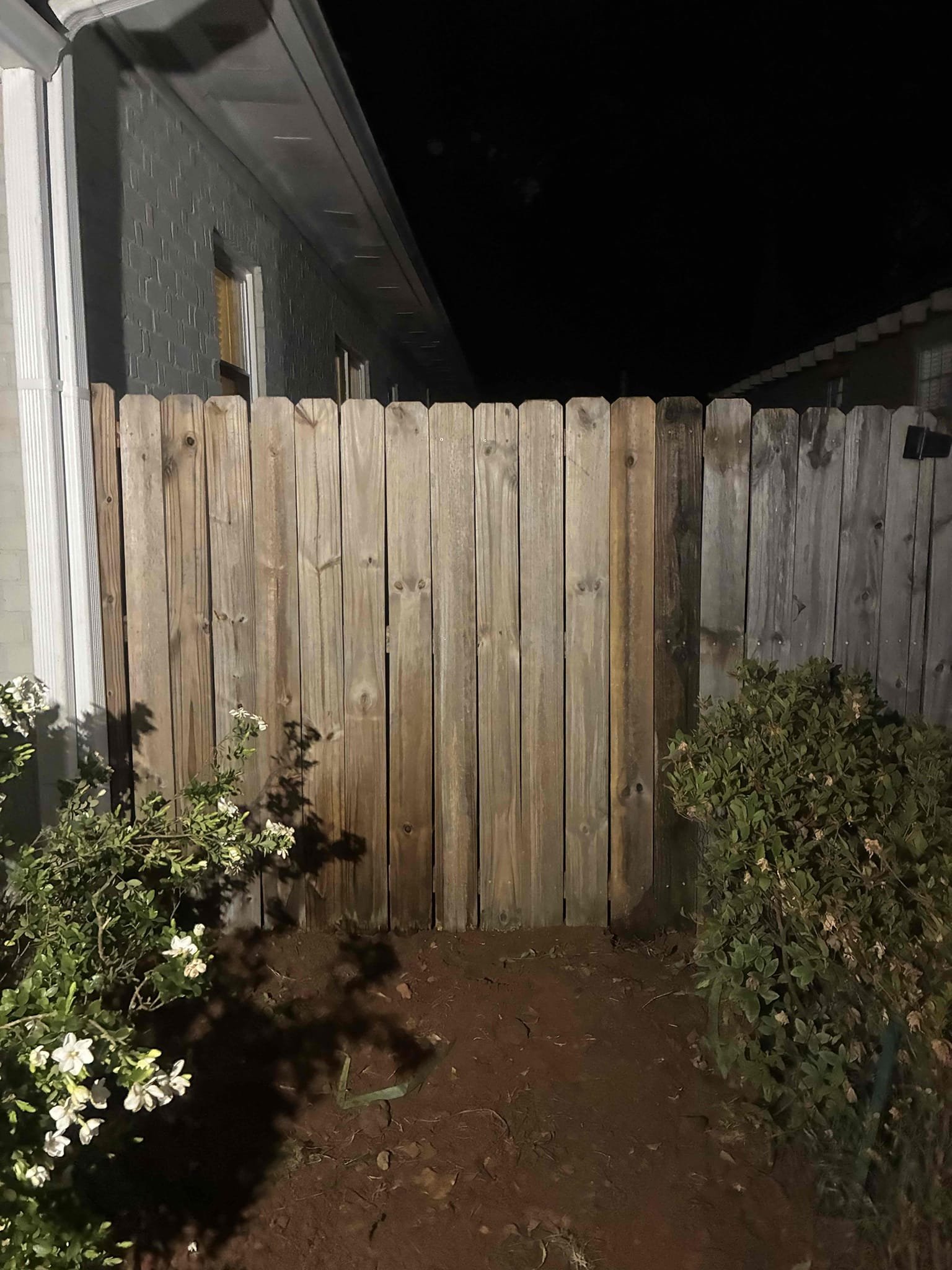 Returned after inspection to backfill trench, and all areas of work to rough grade. Cleaned up all debris and set back fence fences. Went over conditions with Customer for Customer’s approval. Informed customer about responsibility for concrete. Left portion of dirt in sidewalk area accessible to company putting back concrete. 