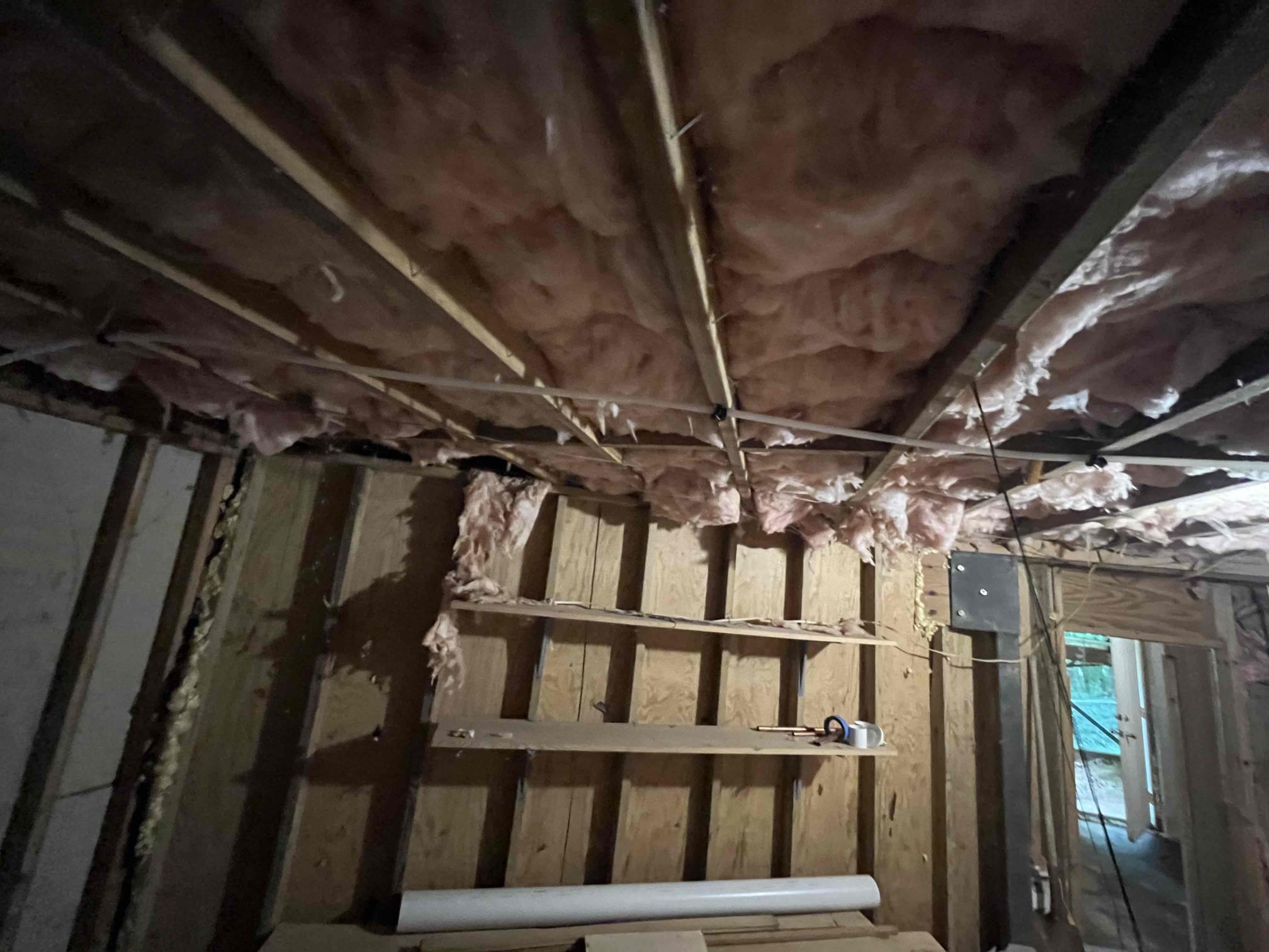 Inspector failed the plumbing inspection because the customer is required to have hammer arrestees on the washing machine box, and three frost proof hose bibs in the home. Gave customer price to replace the two existing hose bibs with frost proof hose bibs and install a new frost proof hose hose bib on the side of the house. Will have to cut drywall to access plumbing. Chen Plumbing isn’t responsible for repairs to drywall. Replaced the shutoffs for the washing machine box as a courtesy since that was touched in our original visit. Tested all work to ensure proper function and no leaks. Texted photos to Tim Chen to forward to inspector. Inspector will not have to make another in person visit to the home for plumbing. Installed studor vent in open wall with rear access so no box is needed for the vent with the test cap. Drained water in system, removed test plug, and installed a new cleanout cap. 