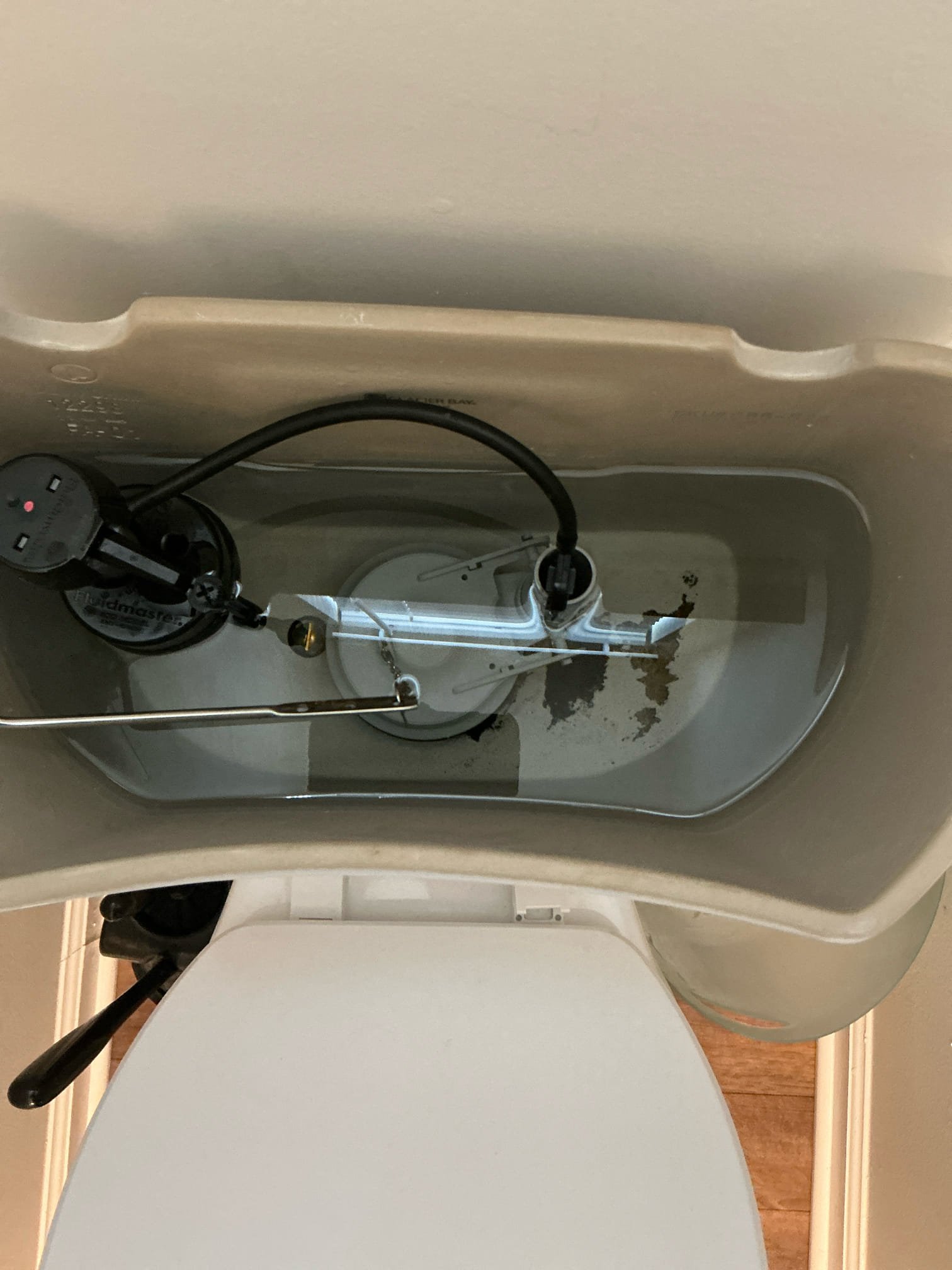 Diagnosed toilet not flushing well. Augered toilet and cleared stoppage. Tested toilet multiple times after and still had weak flush. Removed glacier bay fill clip and replaced with standard. No restrictions allowed bowl to fill up more and have a stronger flush. Tested thoroughly and toilet flushes well without issue. 