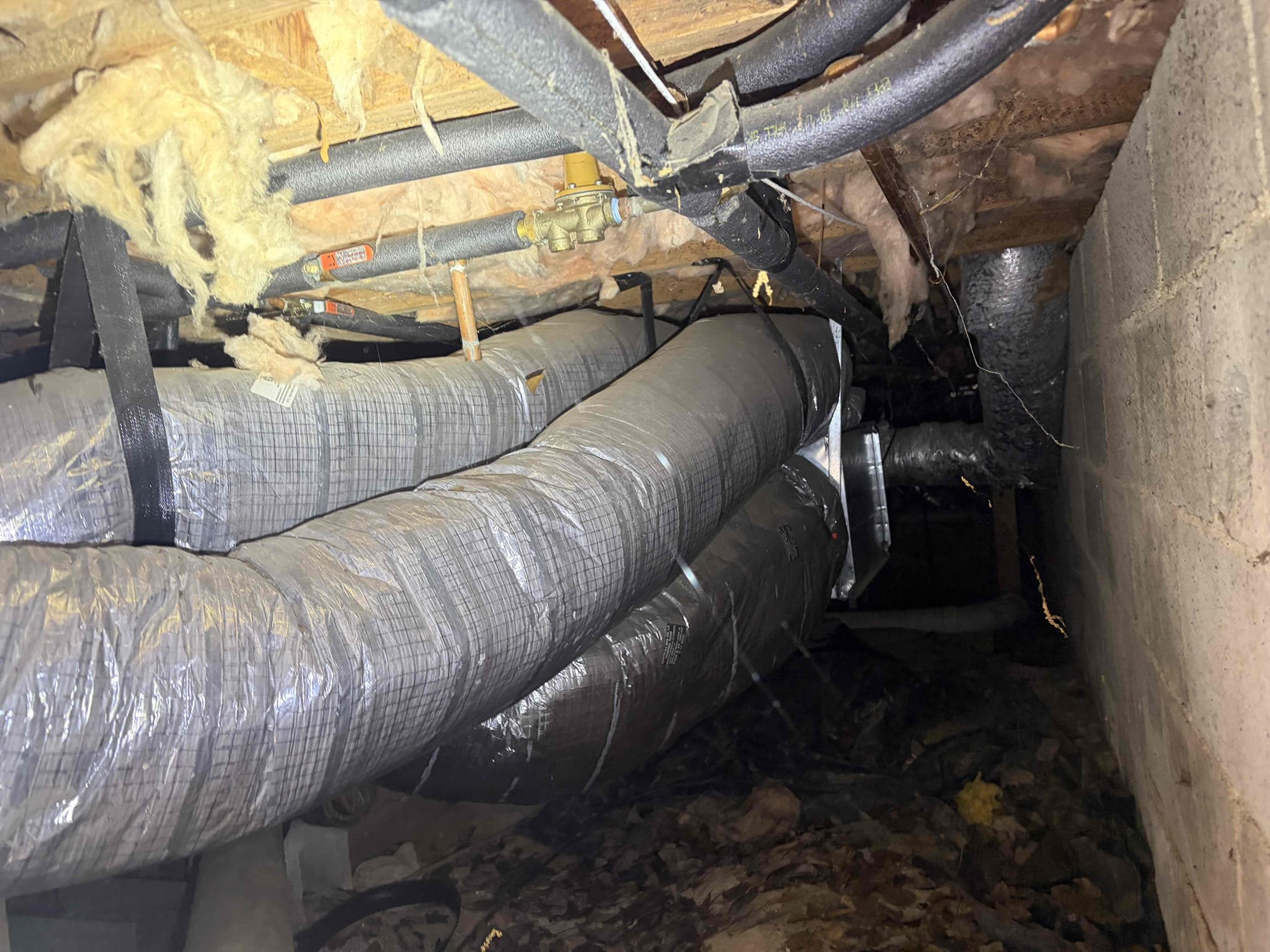 For this customer, their main complaint is that they have no hot water or they have little to no hot water. The water heater is set to see which is indicating that is 140°F. However, the customer is still not getting hot water there used to be a water heater in the crawlspace, and this house used to be a duplex at some point however it is no longer, but the water heater was improperly tied in on the crawlspace for the existing unit some way somehow they did not connect it properly, so therefore what I recommend instead of trying to fix a six-year-old water heater is just to replace it with a brand new one so the customer would get a new warranty with that. Additionally, we would install a new 40 gallon Unit with which we would have to re-pipe into the crawlspace and the one in the other room however, the customer does not need to water heaters a tankless water heater would be sufficient enough either outside or in the crawlspace so therefore that is what I recommend the water pressure 