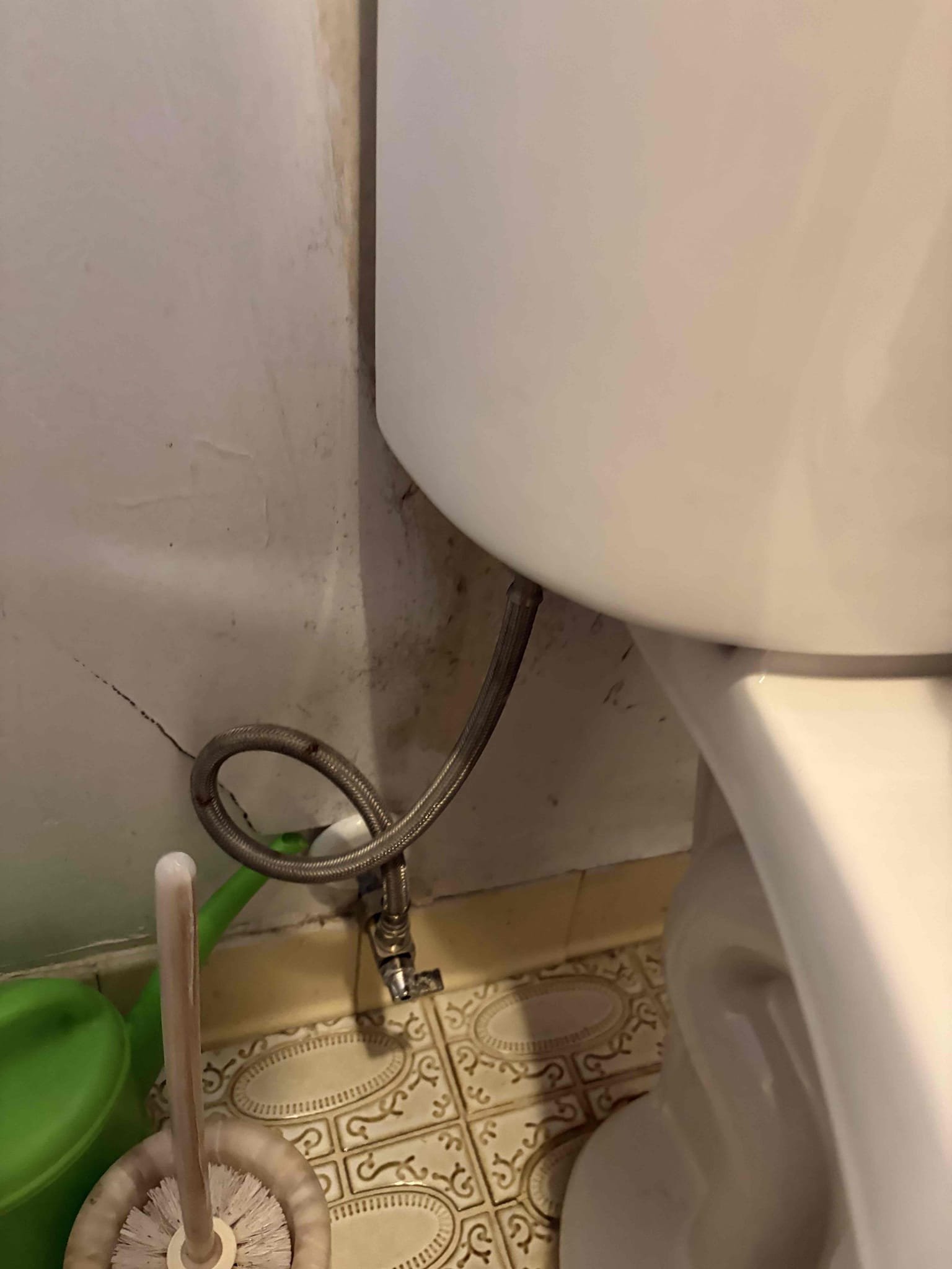 Minor toilet tank repair on the toilet 

For this customer, we came out to their house to what it looks like a high water bill issue. They were telling us that their water bill was $1700 and then it jumped up $3000 and it’s all because of a toilet that was continuously running upstairs. they don’t use this bathroom ever so when I had arrived, we took a look at the toilet And it turns out that toilet has been running nonstop because the fill valve was bad. Took a look at the water pressure & the water Pressure is reading at 60 pounds so there’s no issues with a pressure issue however with the water heater there isn’t a thermal expansion tank on the cold side of the water heater nor the hot side indicating a potential issue with thermal expansion, going through the house, causing that running toilet Addition to that the water heater has some corrosion on the hot side water piping. It looks like there is a small pinhole leak potentially on the copper recommended to get that replaced and a