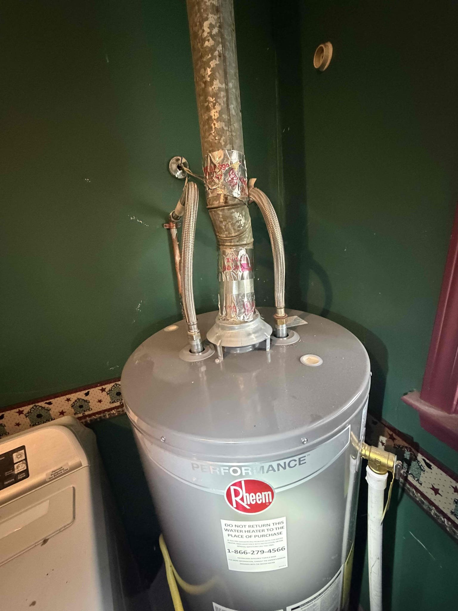 Minor toilet tank repair on the toilet 

For this customer, we came out to their house to what it looks like a high water bill issue. They were telling us that their water bill was $1700 and then it jumped up $3000 and it’s all because of a toilet that was continuously running upstairs. they don’t use this bathroom ever so when I had arrived, we took a look at the toilet And it turns out that toilet has been running nonstop because the fill valve was bad. Took a look at the water pressure & the water Pressure is reading at 60 pounds so there’s no issues with a pressure issue however with the water heater there isn’t a thermal expansion tank on the cold side of the water heater nor the hot side indicating a potential issue with thermal expansion, going through the house, causing that running toilet Addition to that the water heater has some corrosion on the hot side water piping. It looks like there is a small pinhole leak potentially on the copper recommended to get that replaced and a