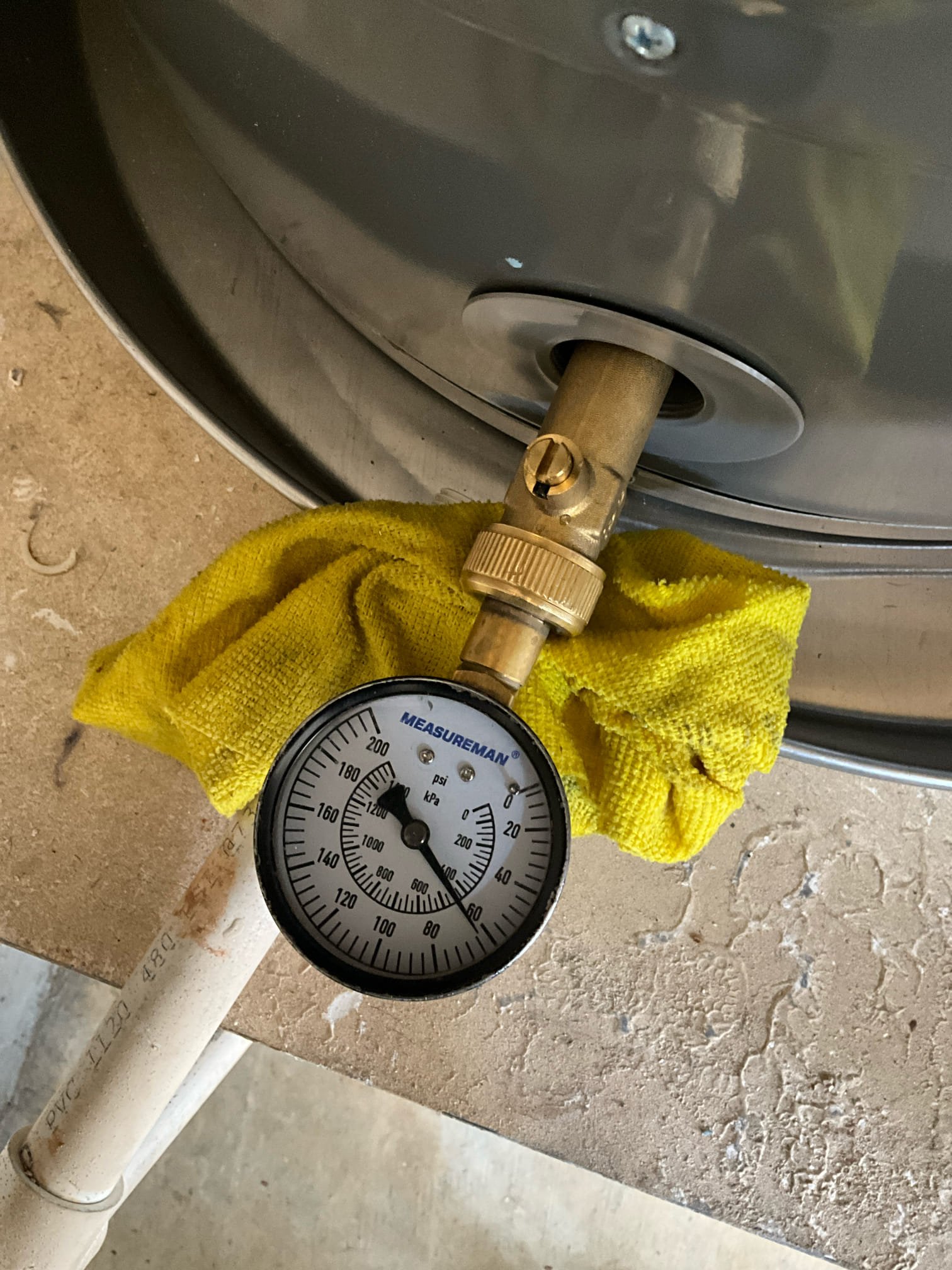 Customer had noted the water from the heater was slightly higher than during the winter time. Made customer aware that the slight difference is likely due to the difference in ground water temp. Customer had thermostat replaced last year by Chen Plumbing. My recommendation was water heater replacement with a new PRV to correct street pressure. Customer has a 65 gallon electric heater, but gave customer options for an 80 electric or 50 electric. Cautioned customer that since it’s a 3 bathroom house that a 50 gallon is acceptable by code, that they will notice a loss in available hot water. Informed customer that if the capacity of the water heater isn’t what is expected, then additional pricing can be given to add a mixing valve or install a higher capacity tank. Customer consented and acknowledged this when signing the work estimate. Replaced the water heater with a new 50 gallon electric heater and a new Prv. Gave a discount for both bundling and because the thermal expansion tank and