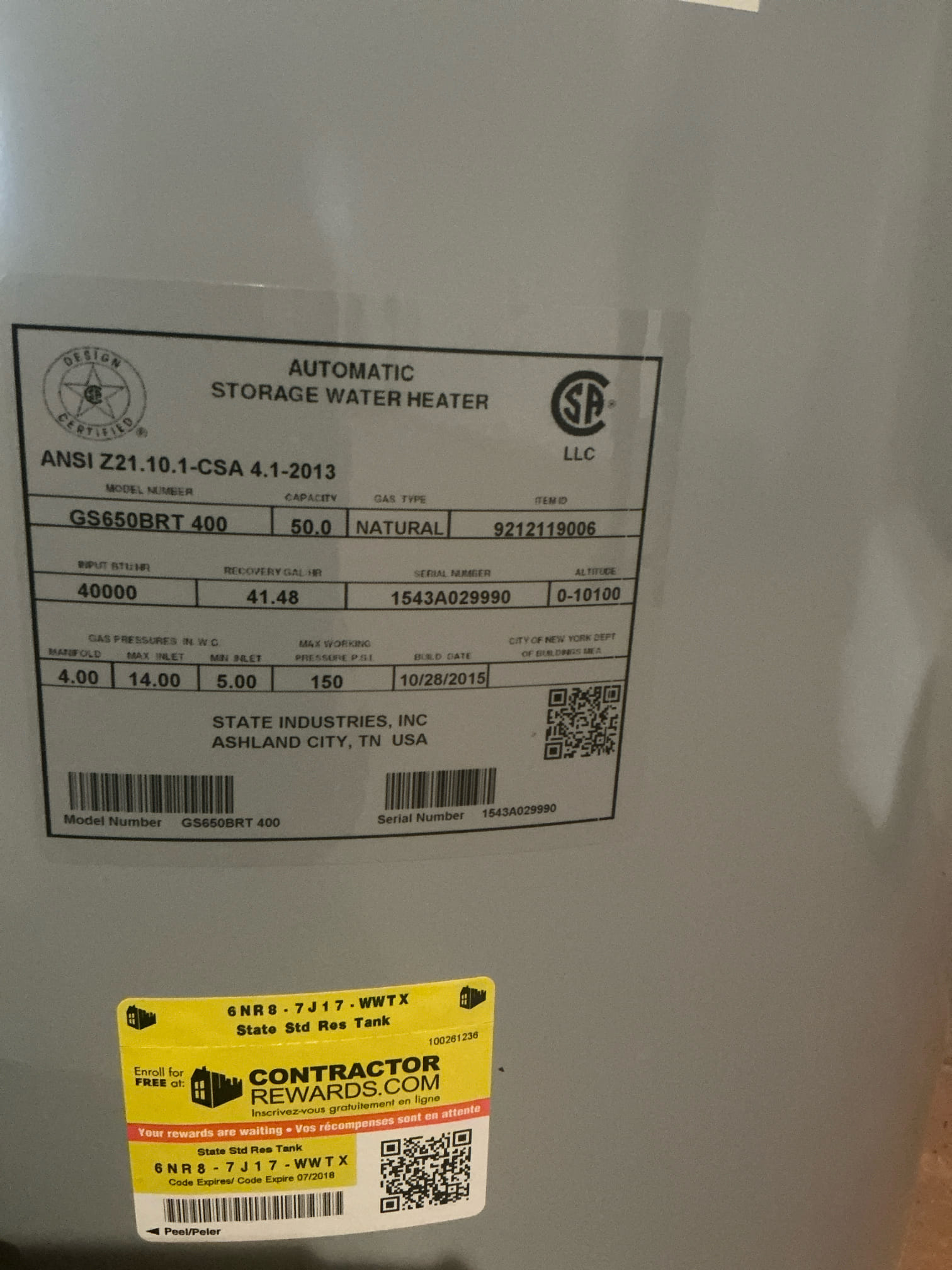 Water heater is 11 years. Recommend replacing not flushing.