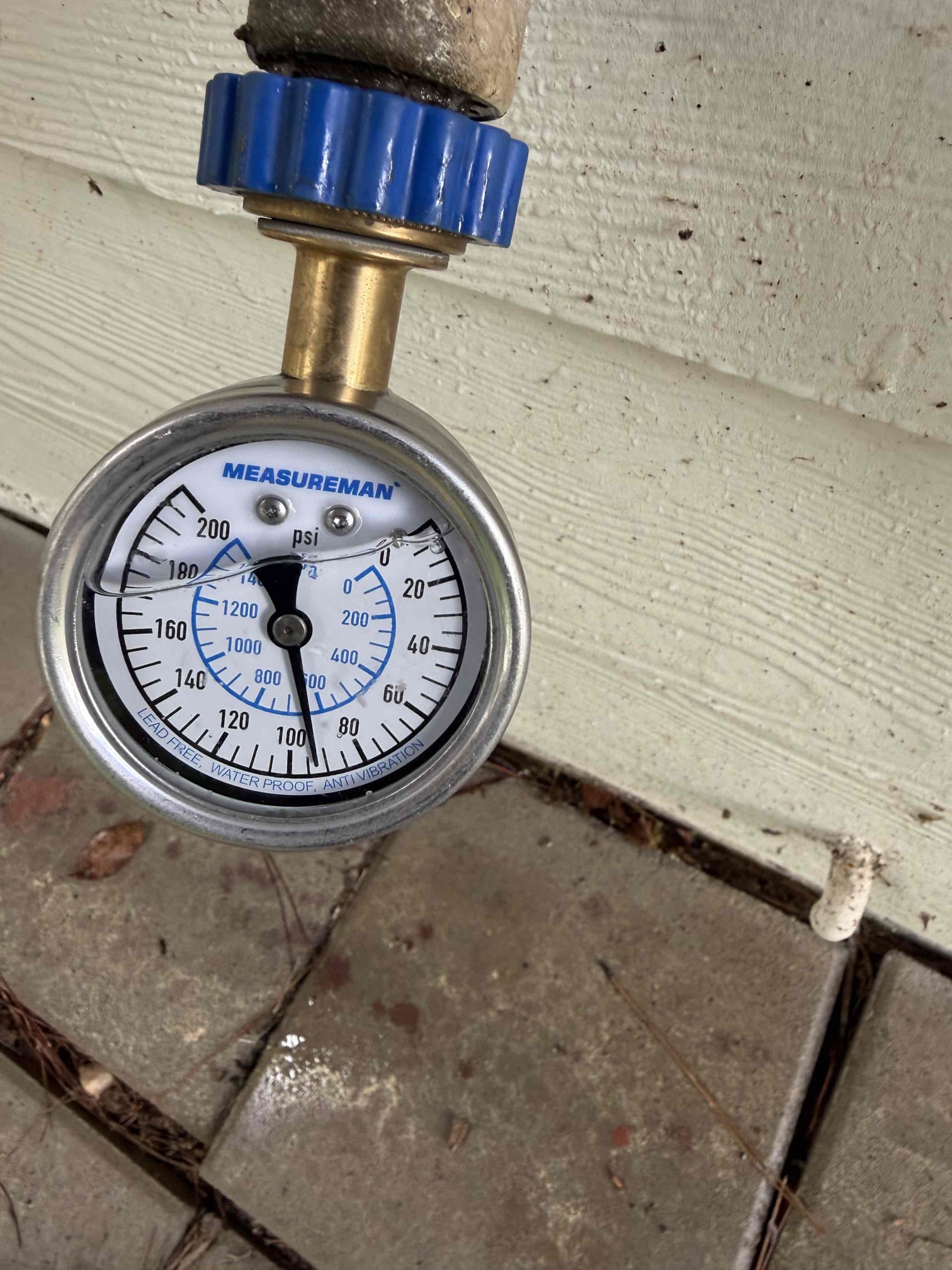 Customer notice a leak from behind refrigerator after initial diagnostic check we found two three-quarter inch lines behind wall that were leaking. Replaced with new copper going through floor thoroughly test tested all work work tested and complete.
