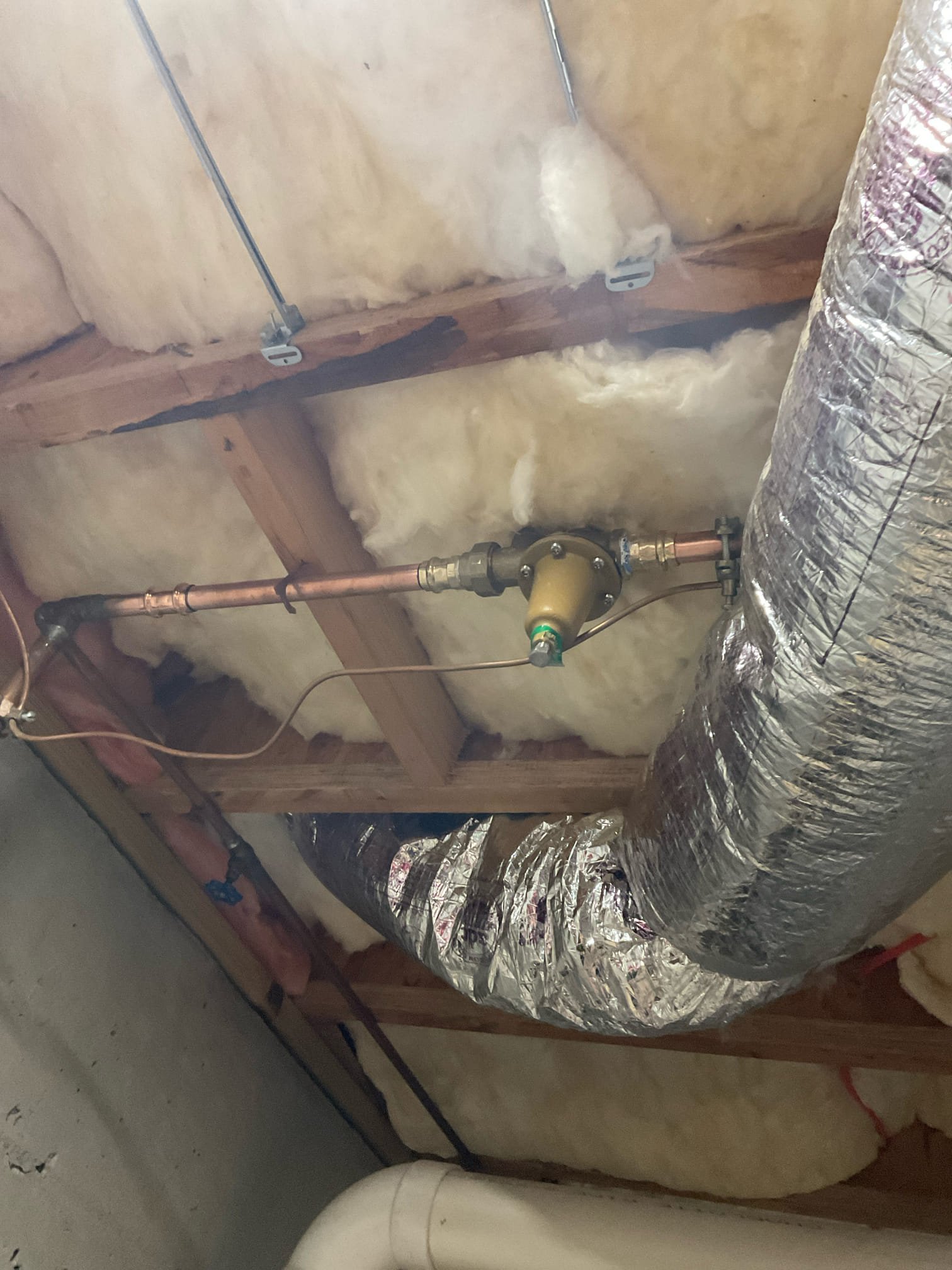 Serviced tankless by flushing and cleaning all filters. Afterwards tested and tankless is working as it should and no leaks. Also found that water pressure was above 80psi. Furnished and install new Prv with new main house shut off valve. Tested and set water pressure to about 60psi. Cleaned up work area.

Chen membership is $19.95 a month