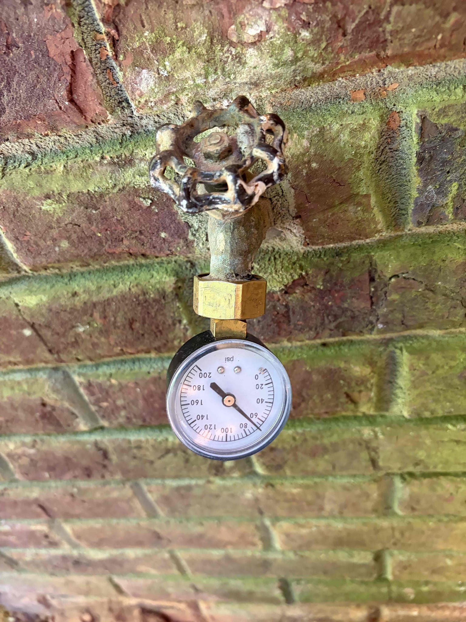 For this job the customer has a weird wet spot on the ceiling & the wall. I looked in the room where the Prv is and it’s smells wet, however I couldn’t find it that way by just looking. So therefore I recommended to cut into the wall to further diagnose where it is coming from. I cut a 2x2 on the wall then a 2x2 on the ceiling, and it was all dry. I am unable to determine where the leak is coming from. I don’t see any moisture on any of the pipes. Drain and pressure pipes. At this time I recommended them to provision, to see if they can see how wet everything is. The water could potentially come from the foundation but at thus time we can’t source a leak from the pipes. Water pressure is normal. 