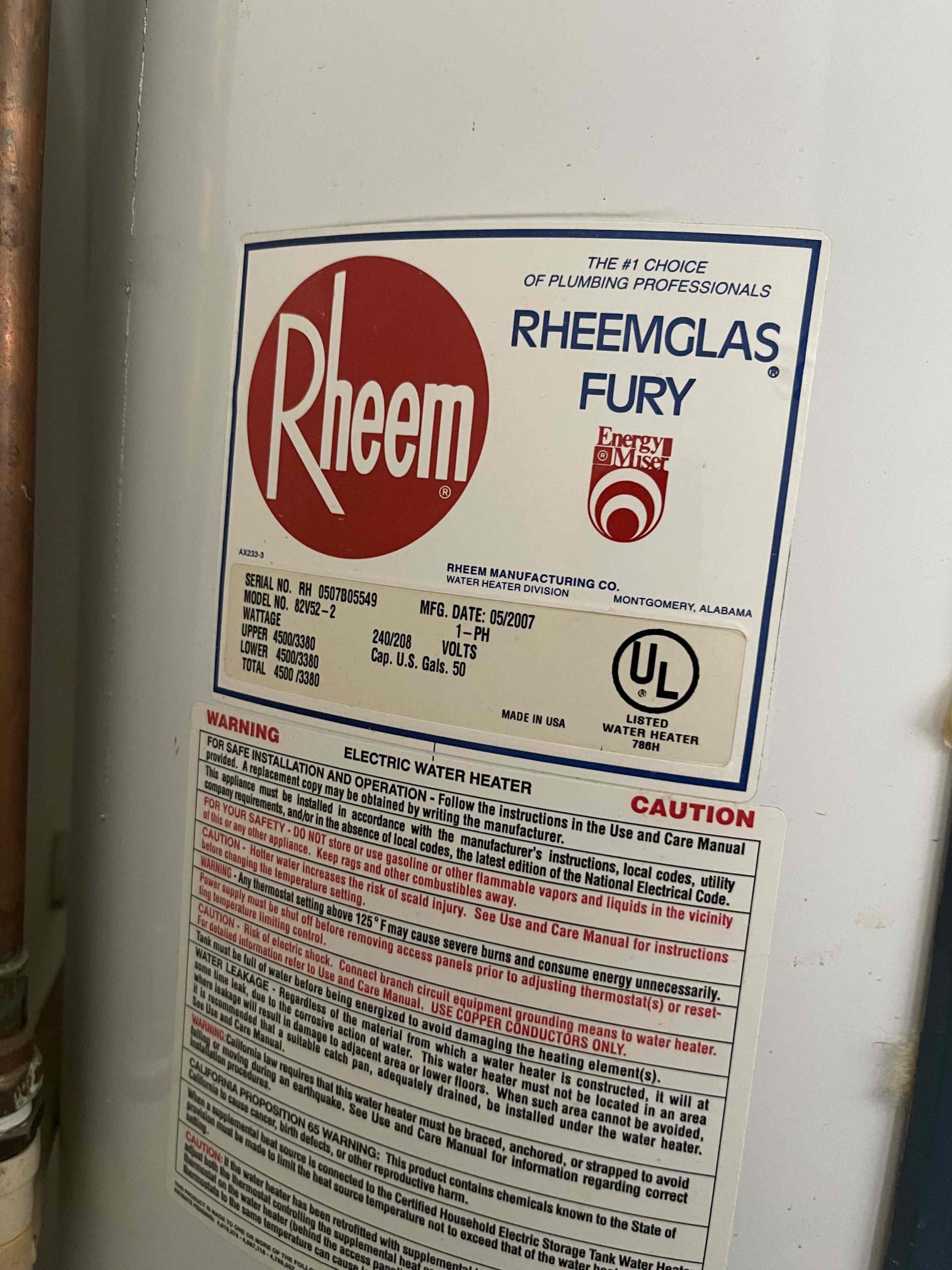 Customer had a smell in the basement bathroom they rarely use. Informed him the p traps are likely drying out. Gave him a quote to pull/reset the toilet to replace the wax ring. He is looking at just purchasing 4 toilets and having us do all 4 of them. Water heater from 2007. We left a quote to replace the water heater as well. Water pressure in the normal range. 
