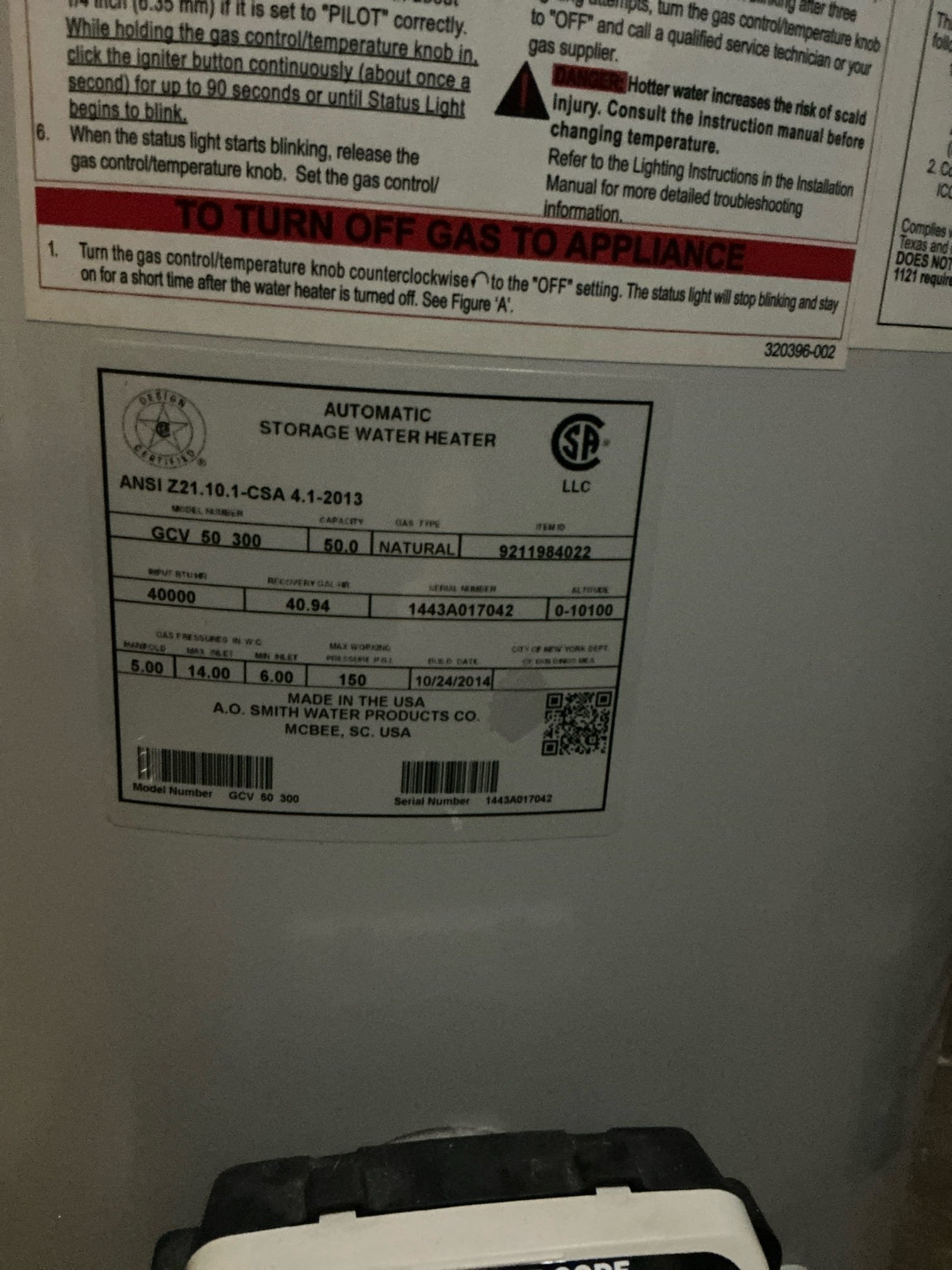 Estimate to install reverse osmosis under kitchen sink. Customer to have hole drilled and electrical done.