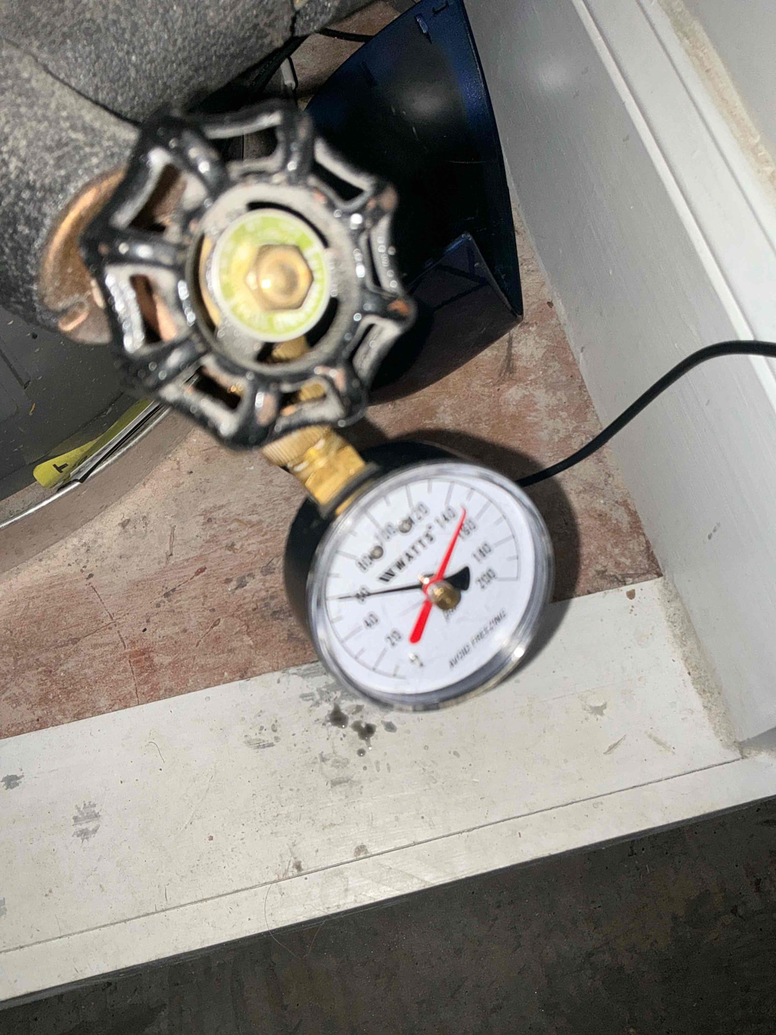 Left estimates for repairs and replacements. Credit back service charge if any of work if completed from estimates.